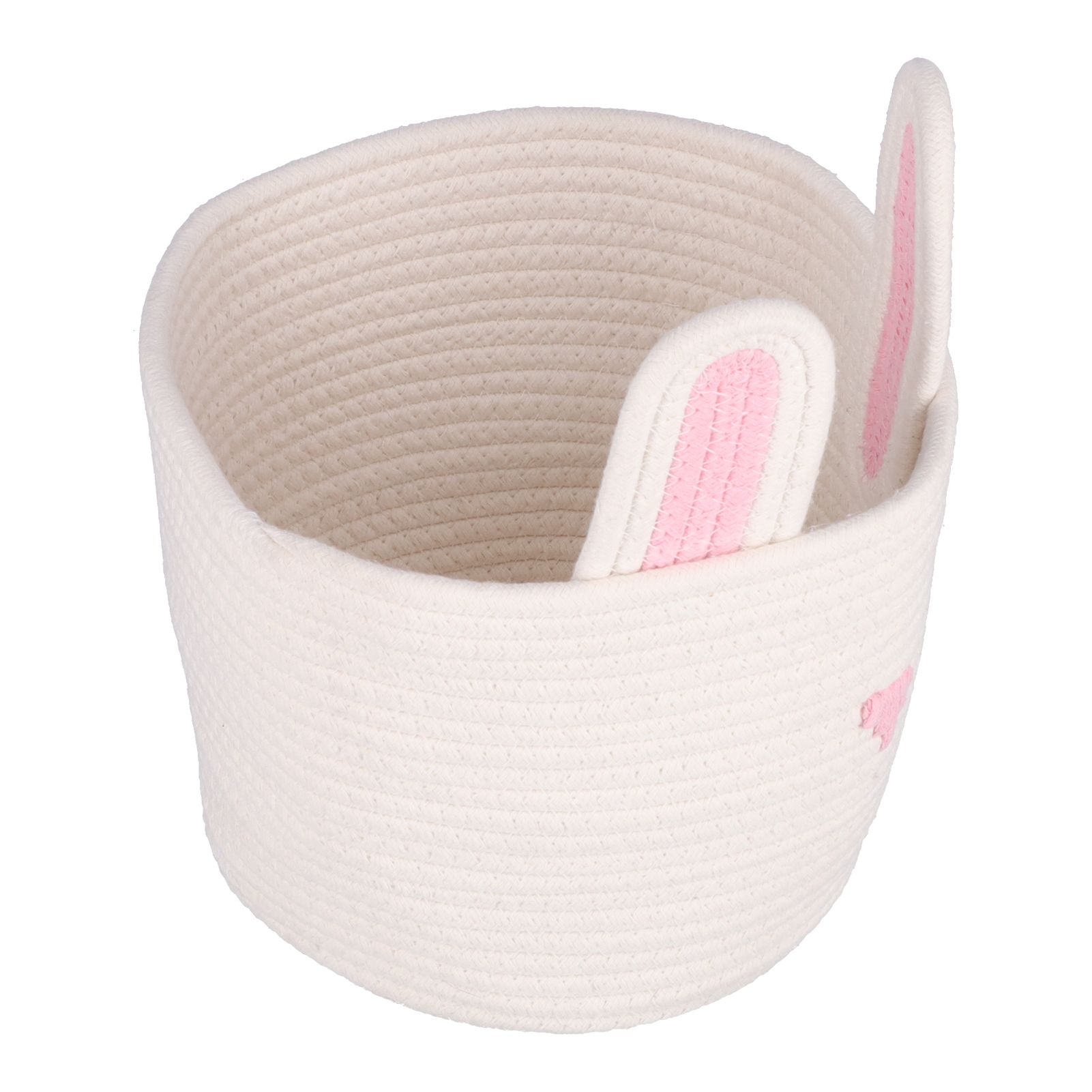 Storage Basket Rugged Lovely Small Bunny Attractive Decorative Home Furnishing Decoration - Image 8