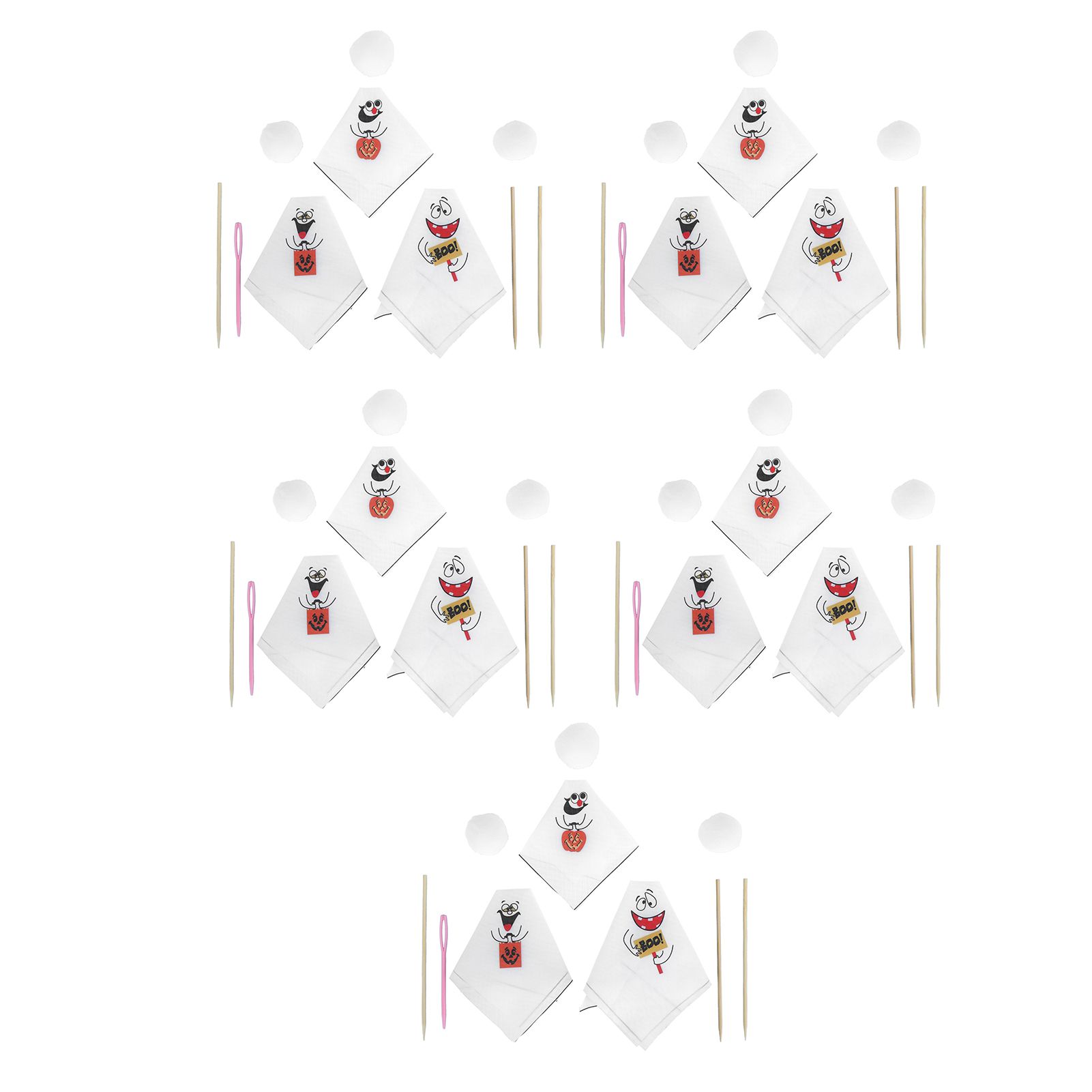 5Set Halloween Hanging Ghost Pumpkin Ghost Ornament Halloween Hanging Decoration for Festival - Image 5
