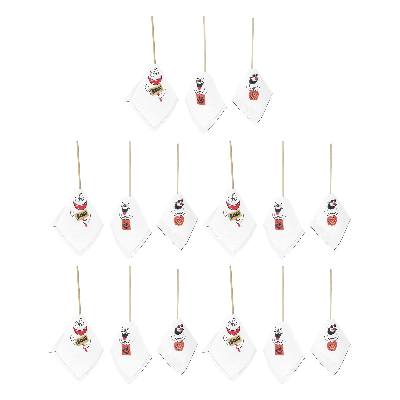 5Set Halloween Hanging Ghost Pumpkin Ghost Ornament Halloween Hanging Decoration for Festival - Image 6