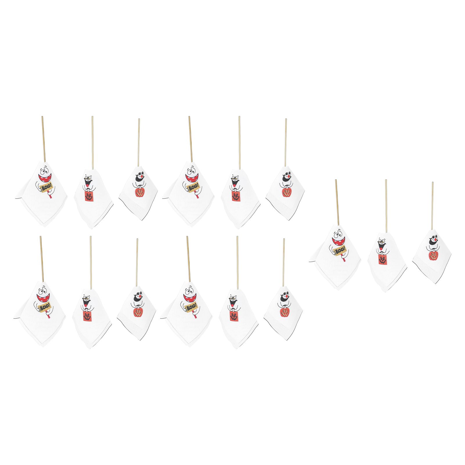 5Set Halloween Hanging Ghost Pumpkin Ghost Ornament Halloween Hanging Decoration for Festival - Image 8