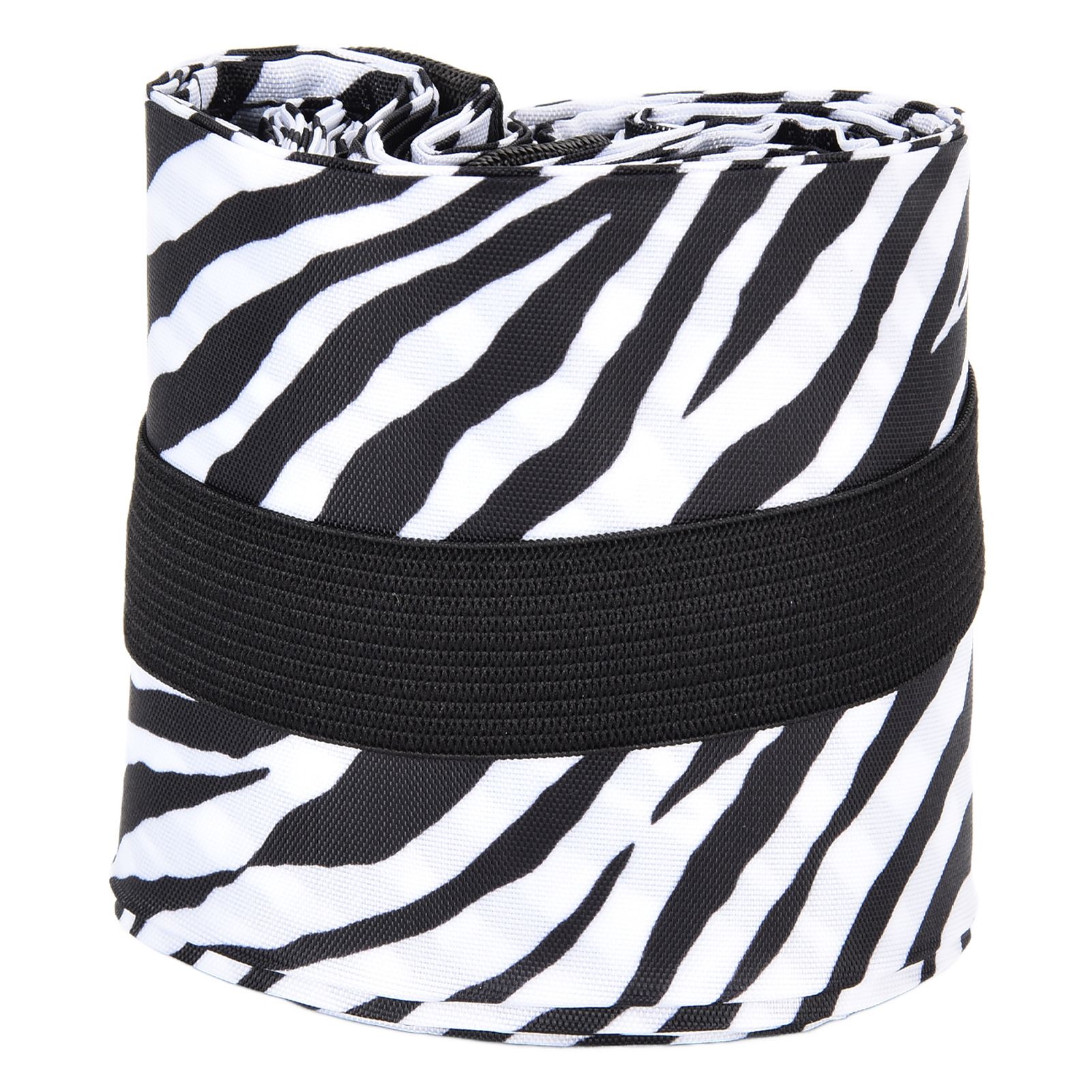 Stylish Reusable Shopping Bag Oxford Cloth Portable Foldable High Capacity Shoulder Bag Waterproof ToteZebra Stripe - Image 7