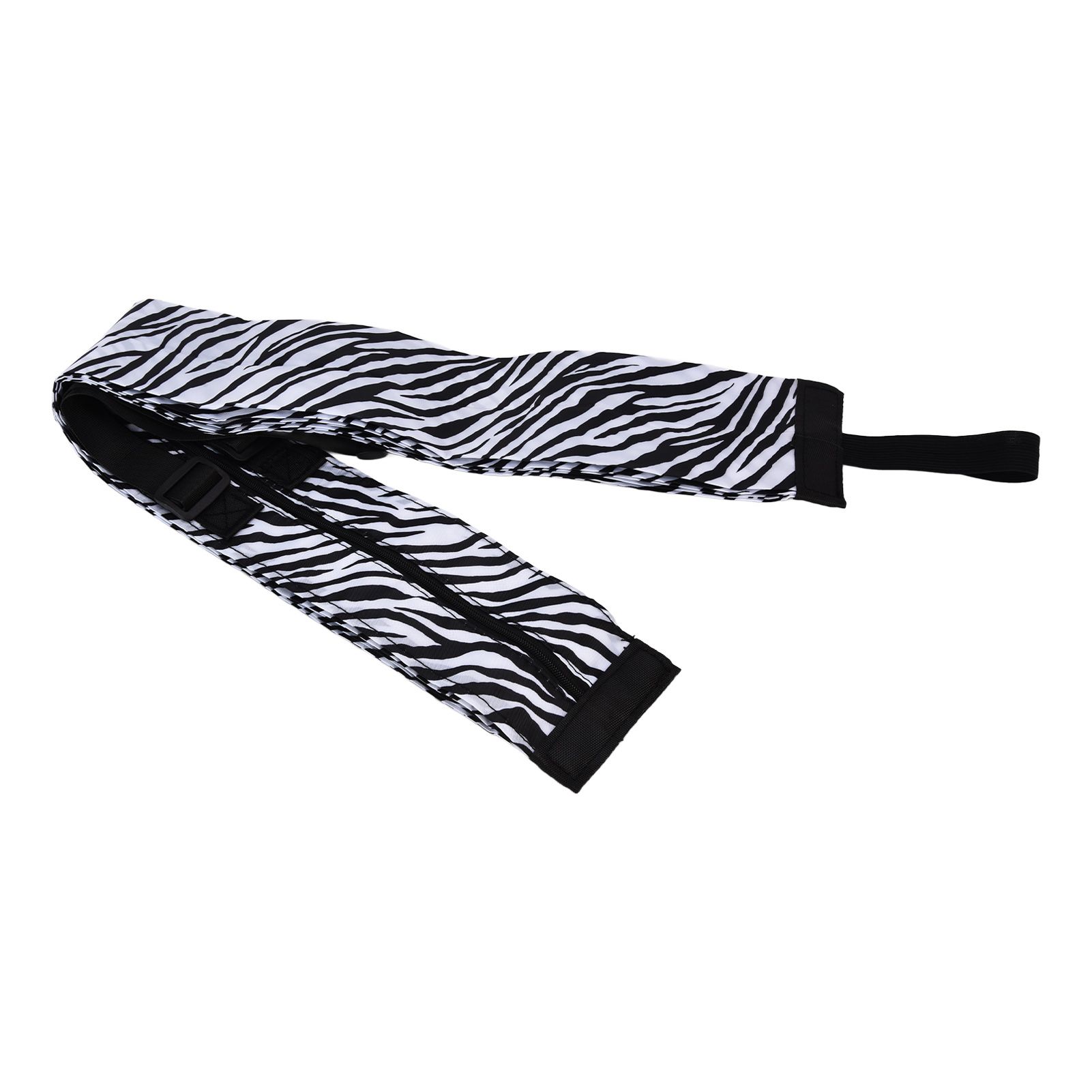 Stylish Reusable Shopping Bag Oxford Cloth Portable Foldable High Capacity Shoulder Bag Waterproof ToteZebra Stripe - Image 8