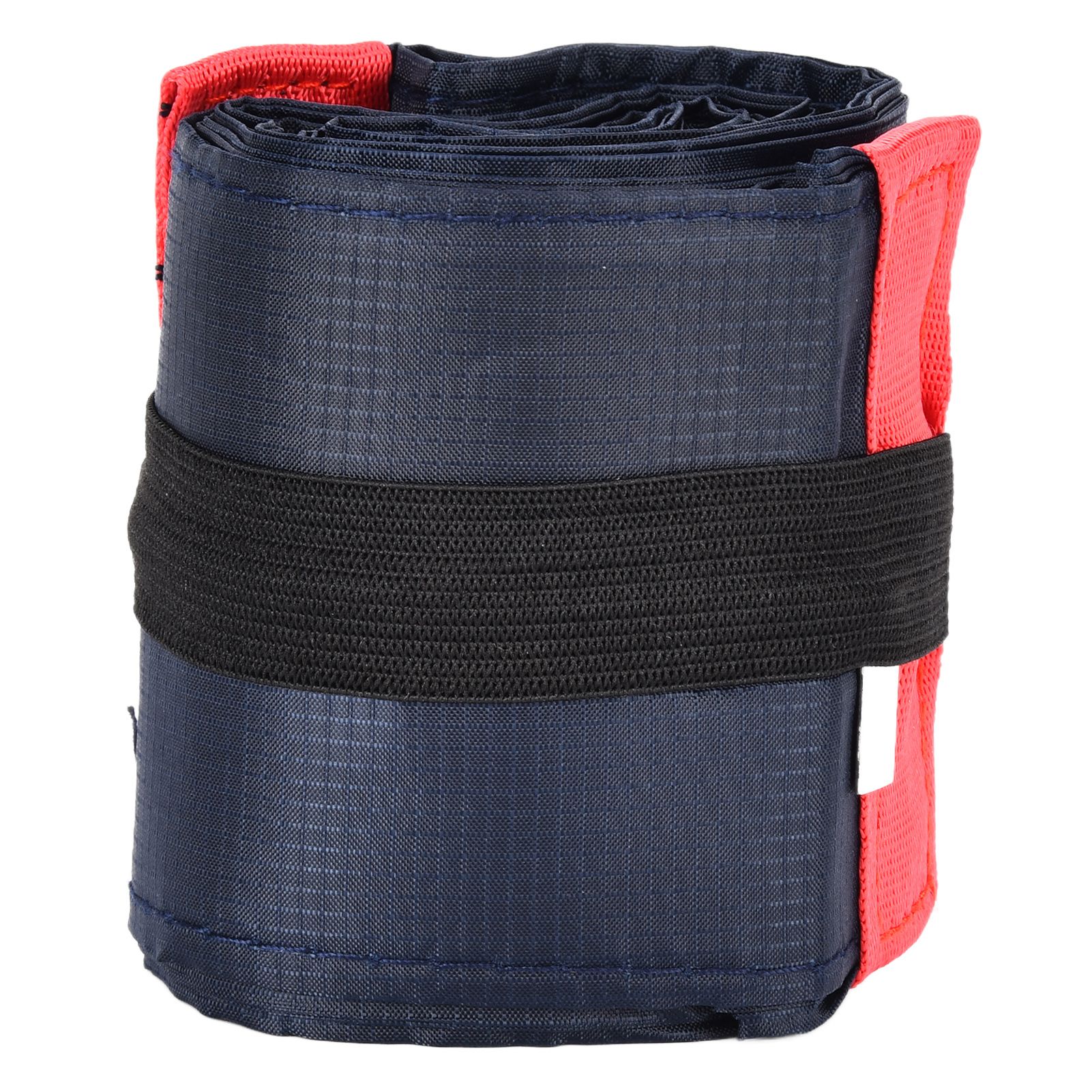 Stylish Reusable Shopping Bag Oxford Cloth Portable Foldable High Capacity Shoulder Bag Waterproof ToteDark Blue - Image 7