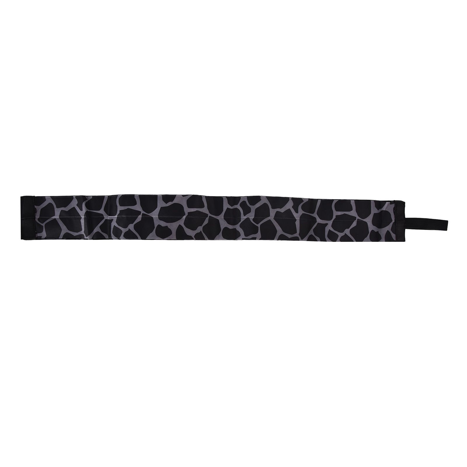 Stylish Reusable Shopping Bag Oxford Cloth Portable Foldable High Capacity Shoulder Bag Waterproof ToteBlack Leopard Print - Image 6