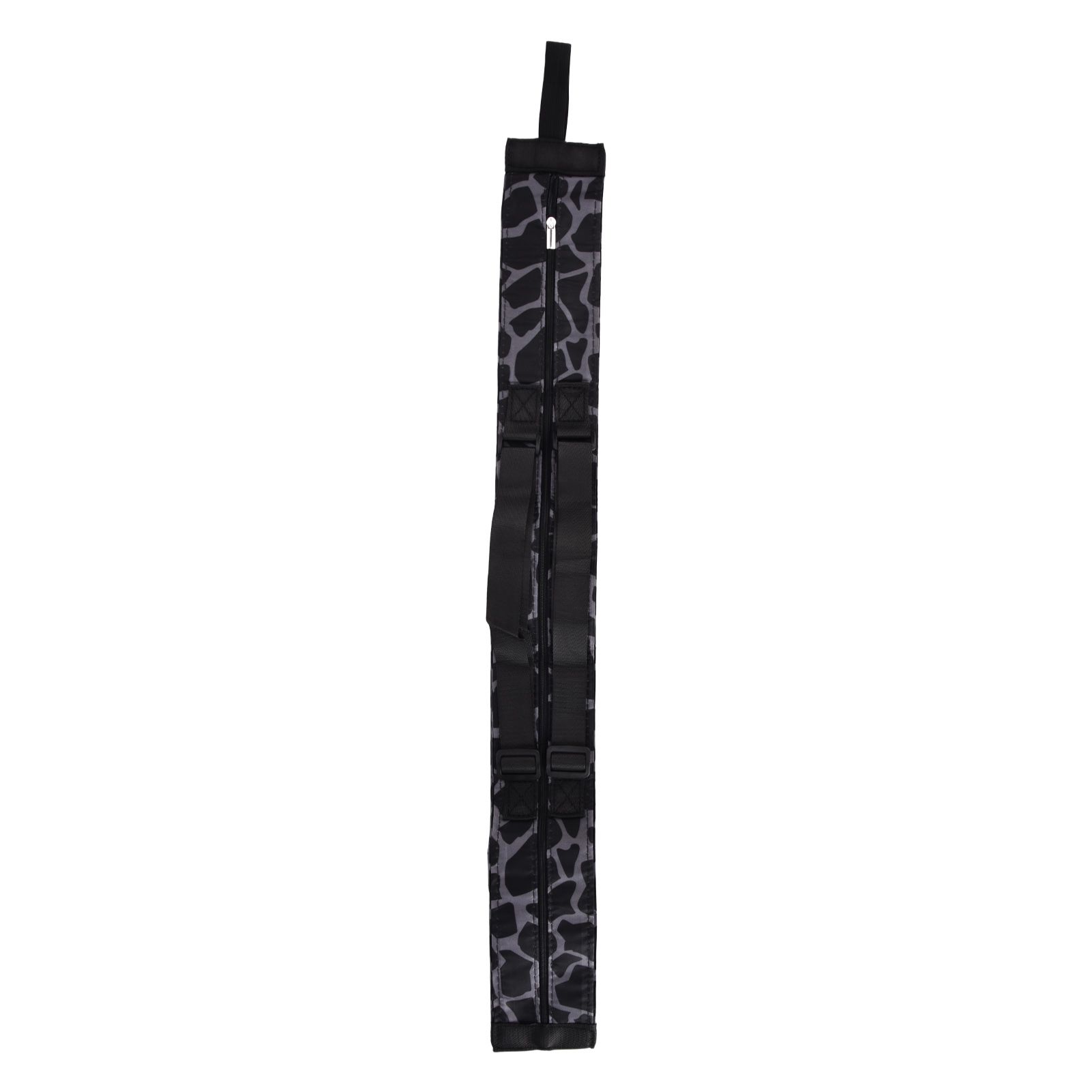 Stylish Reusable Shopping Bag Oxford Cloth Portable Foldable High Capacity Shoulder Bag Waterproof ToteBlack Leopard Print - Image 7