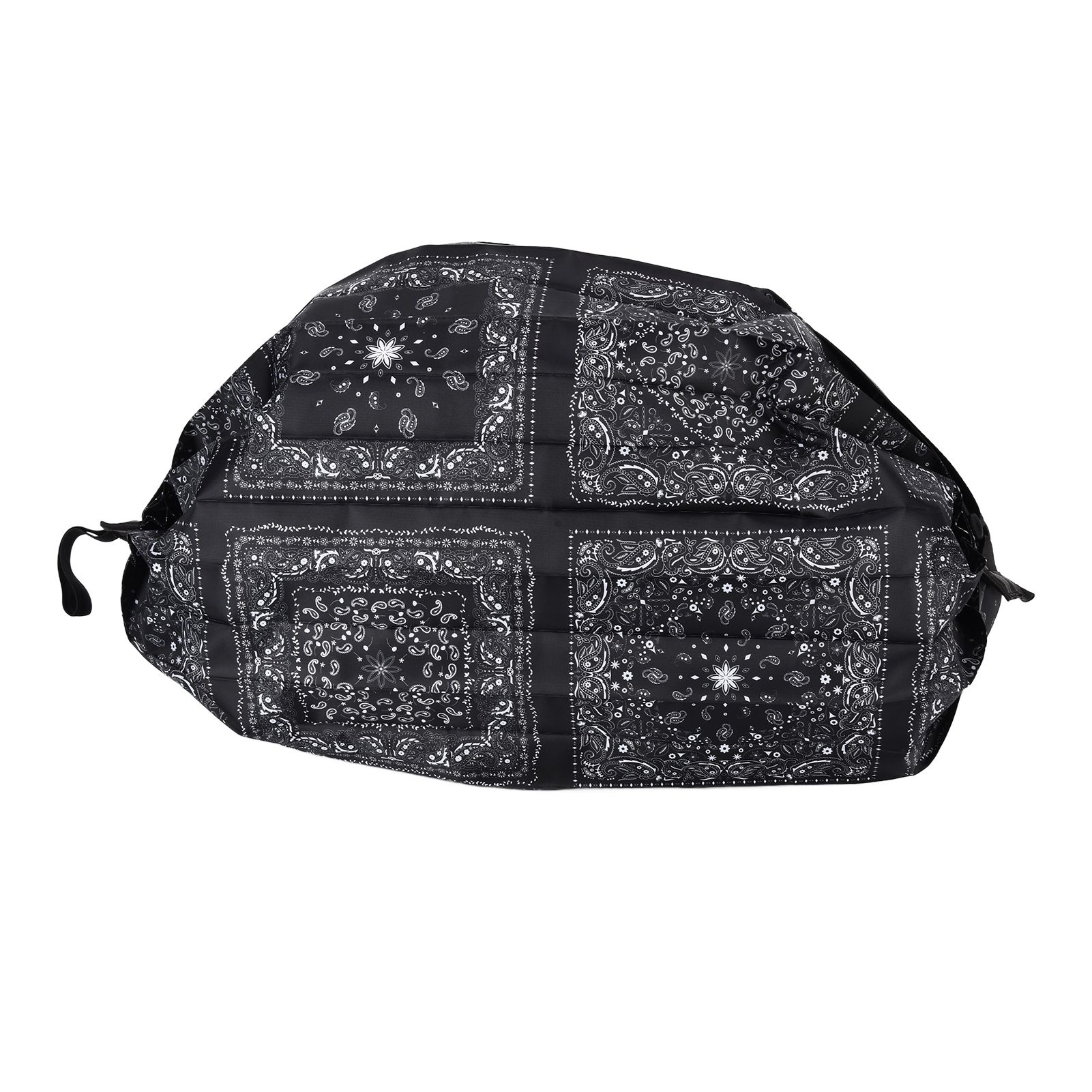 Stylish Shopping Backpacks Foldable Reusable Eco Friendly Grocery Bags for Shopping TravelBlack - Image 1