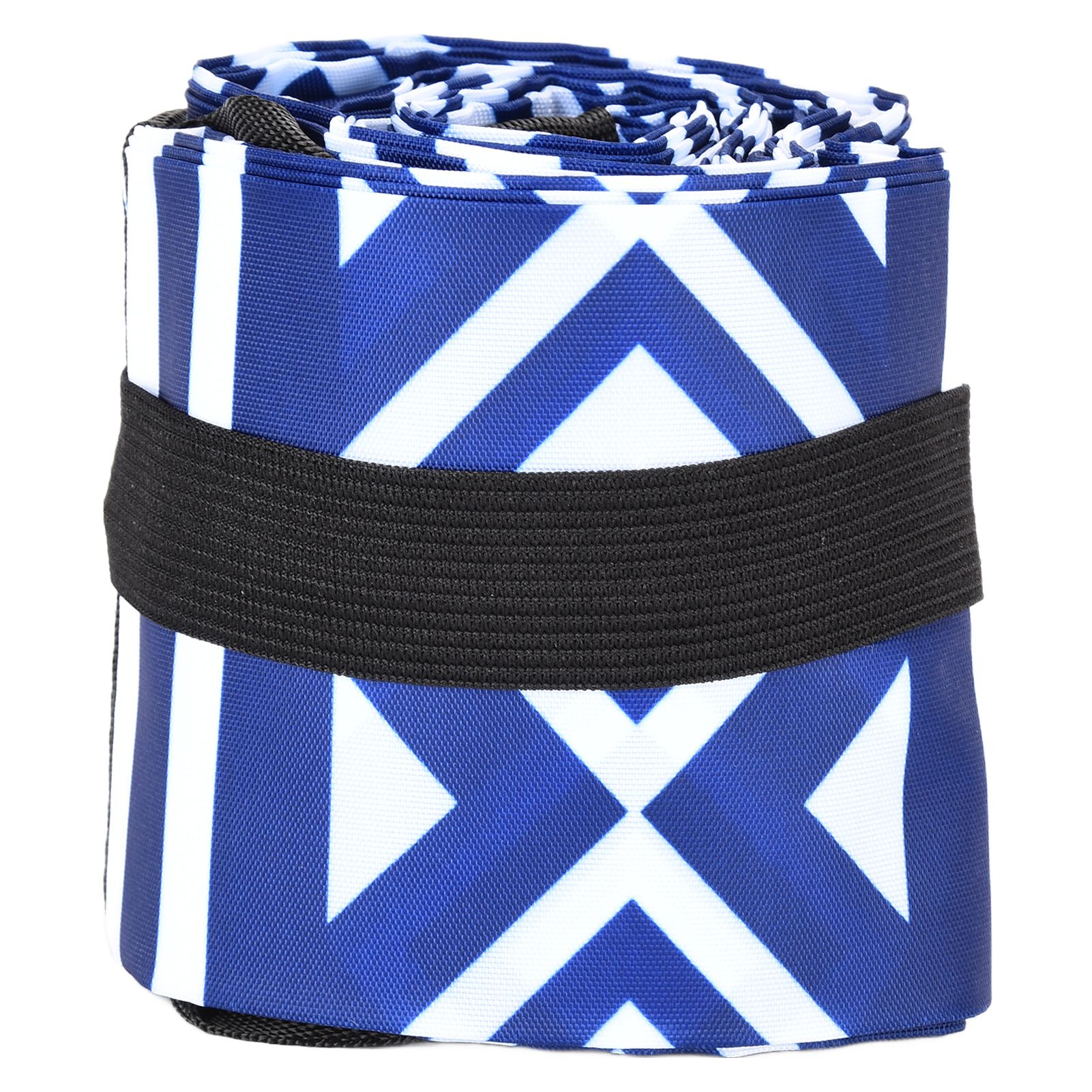 Stylish Shopping Backpacks Foldable Reusable Eco Friendly Grocery Bags for Shopping Travel(Blue White ) - Image 4