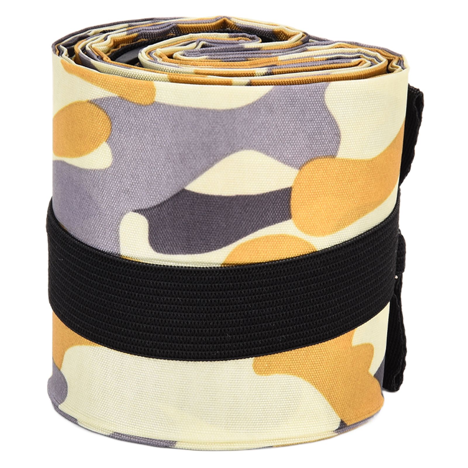 High Capacity Storage Bag Travel Single Shoulder Waterproof Shopping Bag Portable Folding Storage BagYellow Camouflage - Image 4