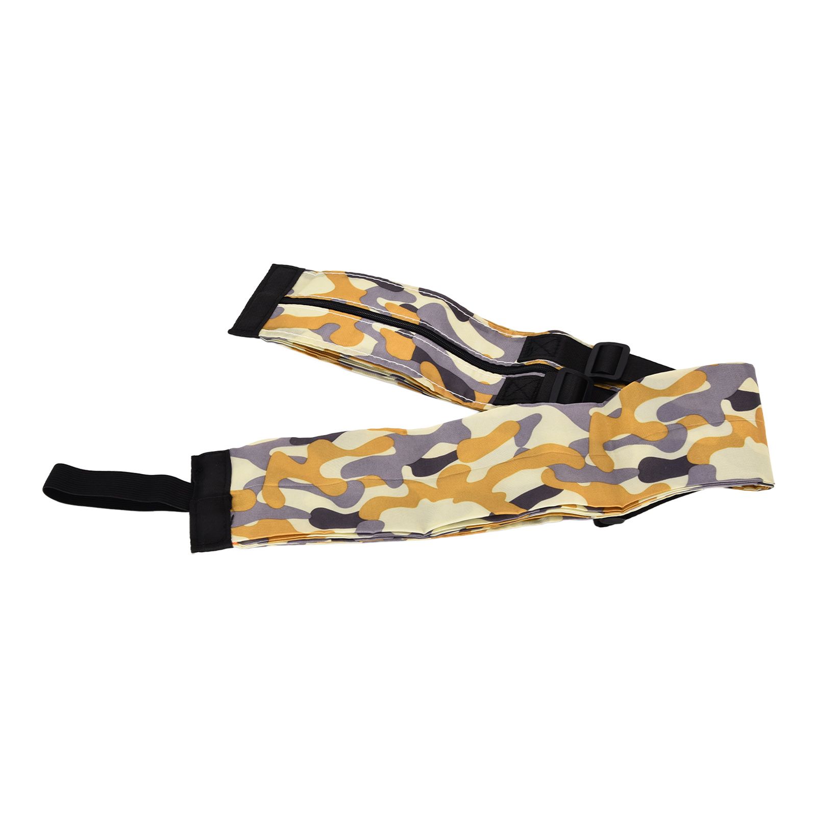 High Capacity Storage Bag Travel Single Shoulder Waterproof Shopping Bag Portable Folding Storage BagYellow Camouflage - Image 6