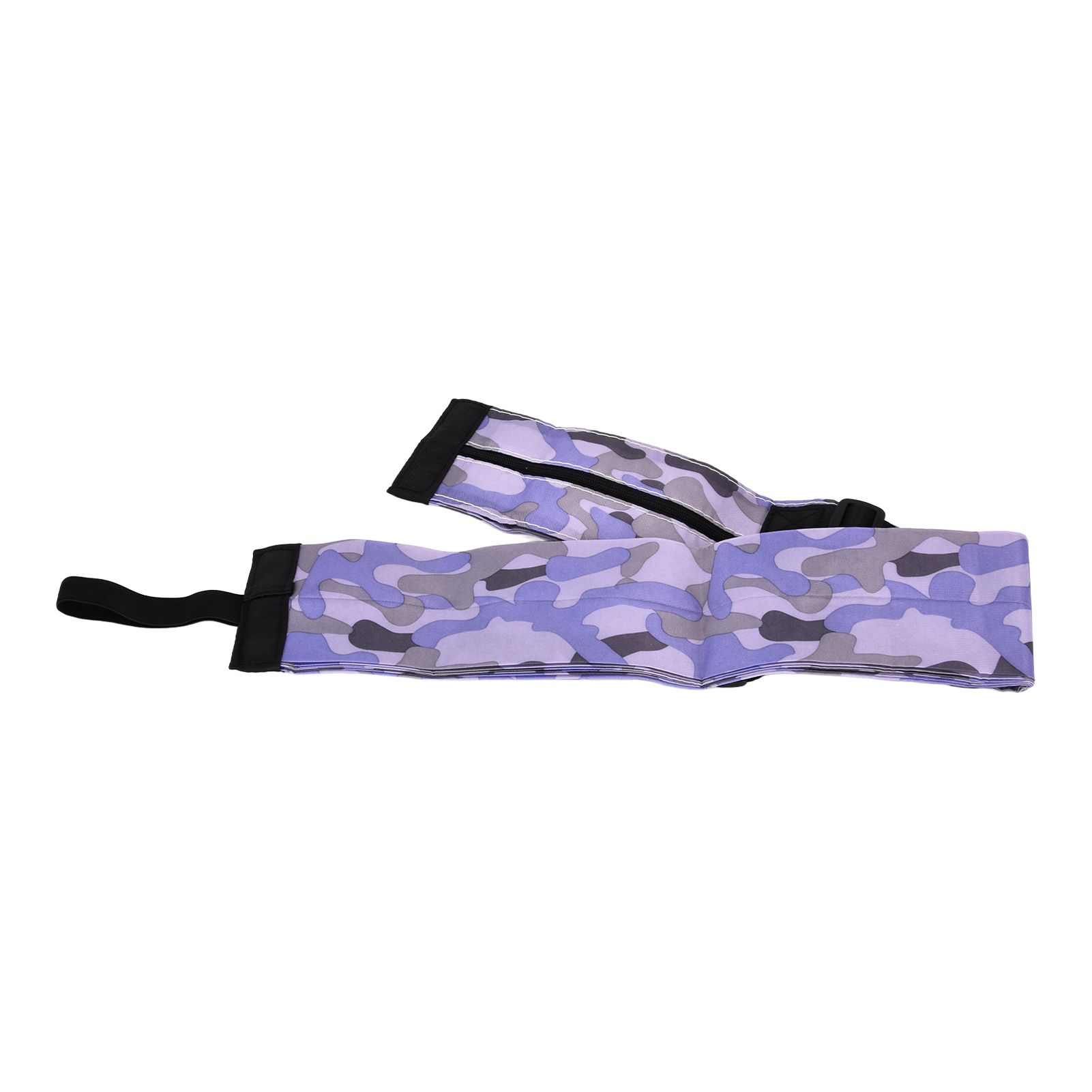 High Capacity Storage Bag Travel Single Shoulder Waterproof Shopping Bag Portable Folding Storage BagPurple Camouflage - Image 6