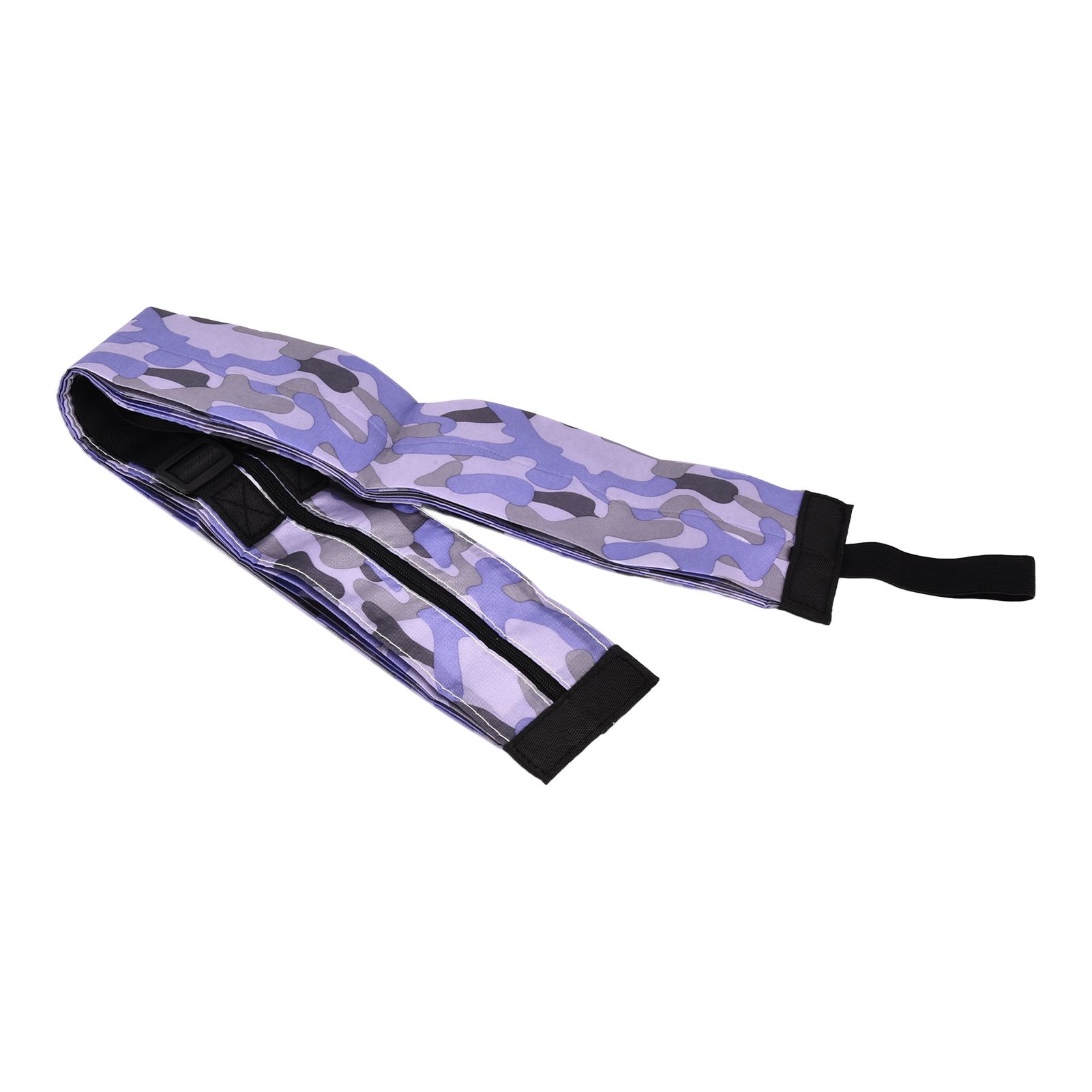 High Capacity Storage Bag Travel Single Shoulder Waterproof Shopping Bag Portable Folding Storage BagPurple Camouflage - Image 7
