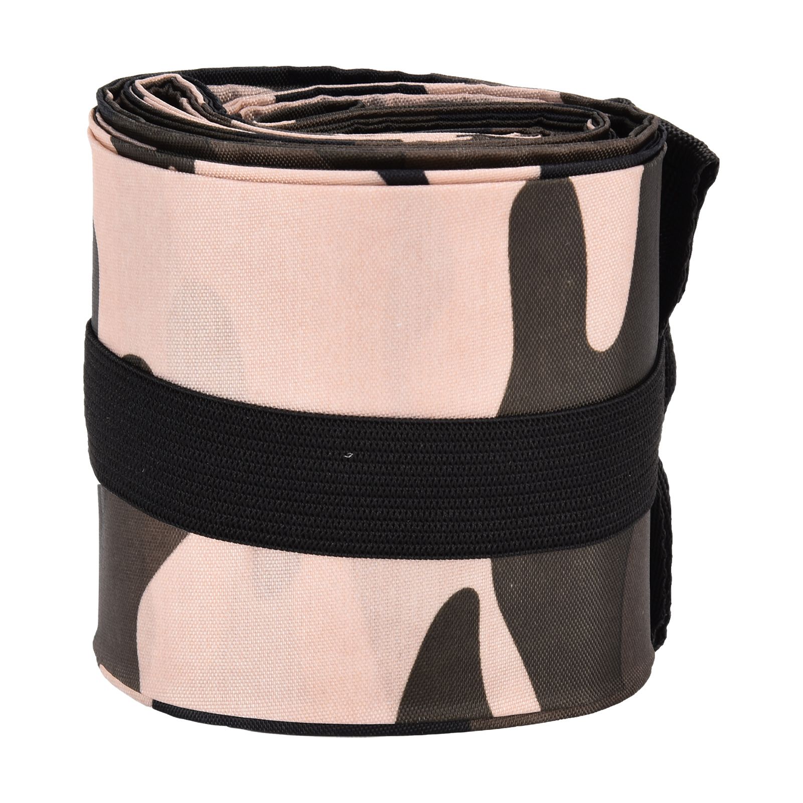 High Capacity Storage Bag Travel Single Shoulder Waterproof Shopping Bag Portable Folding Storage BagCamouflage Green - Image 4