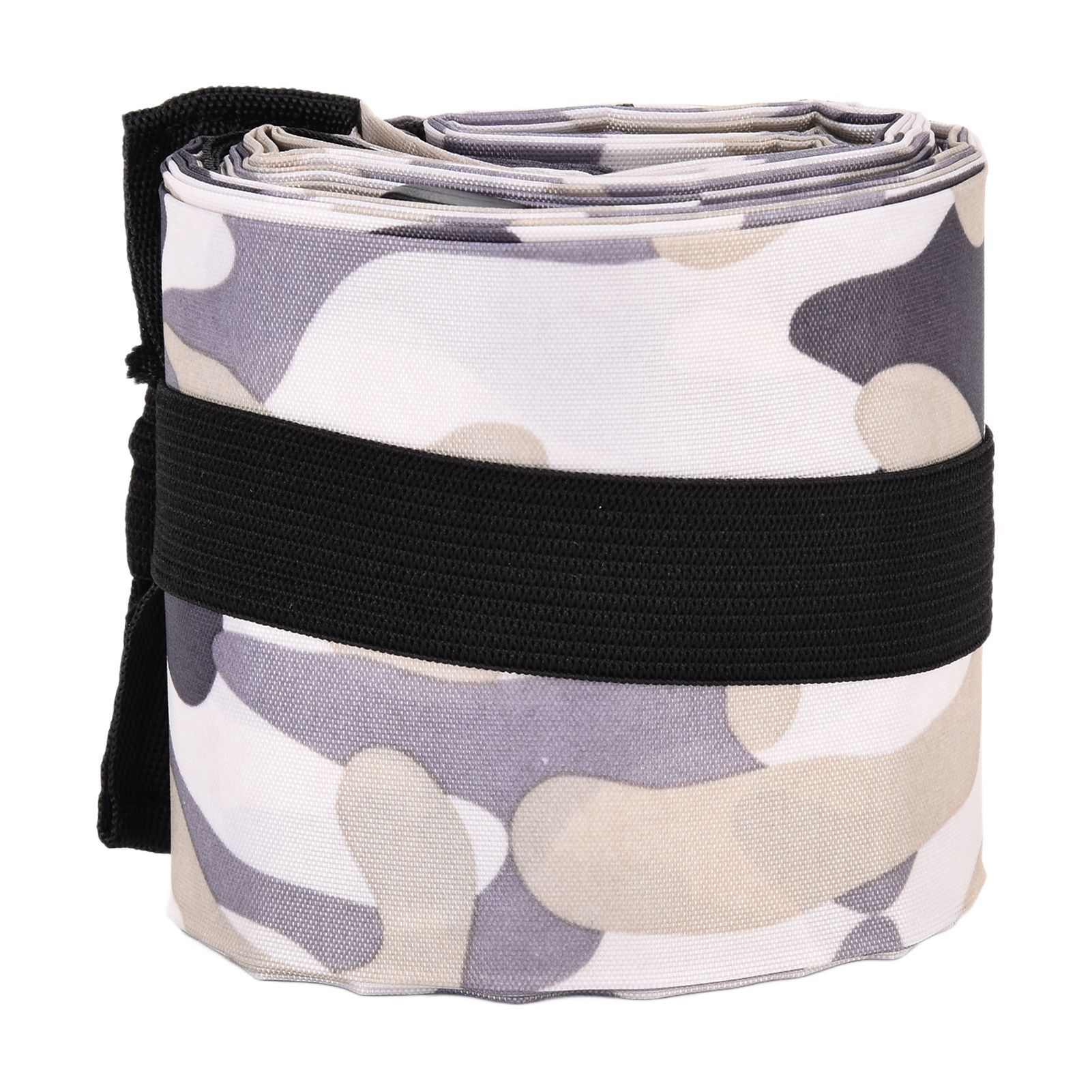 High Capacity Storage Bag Travel Single Shoulder Waterproof Shopping Bag Portable Folding Storage BagGray Camouflage - Image 4