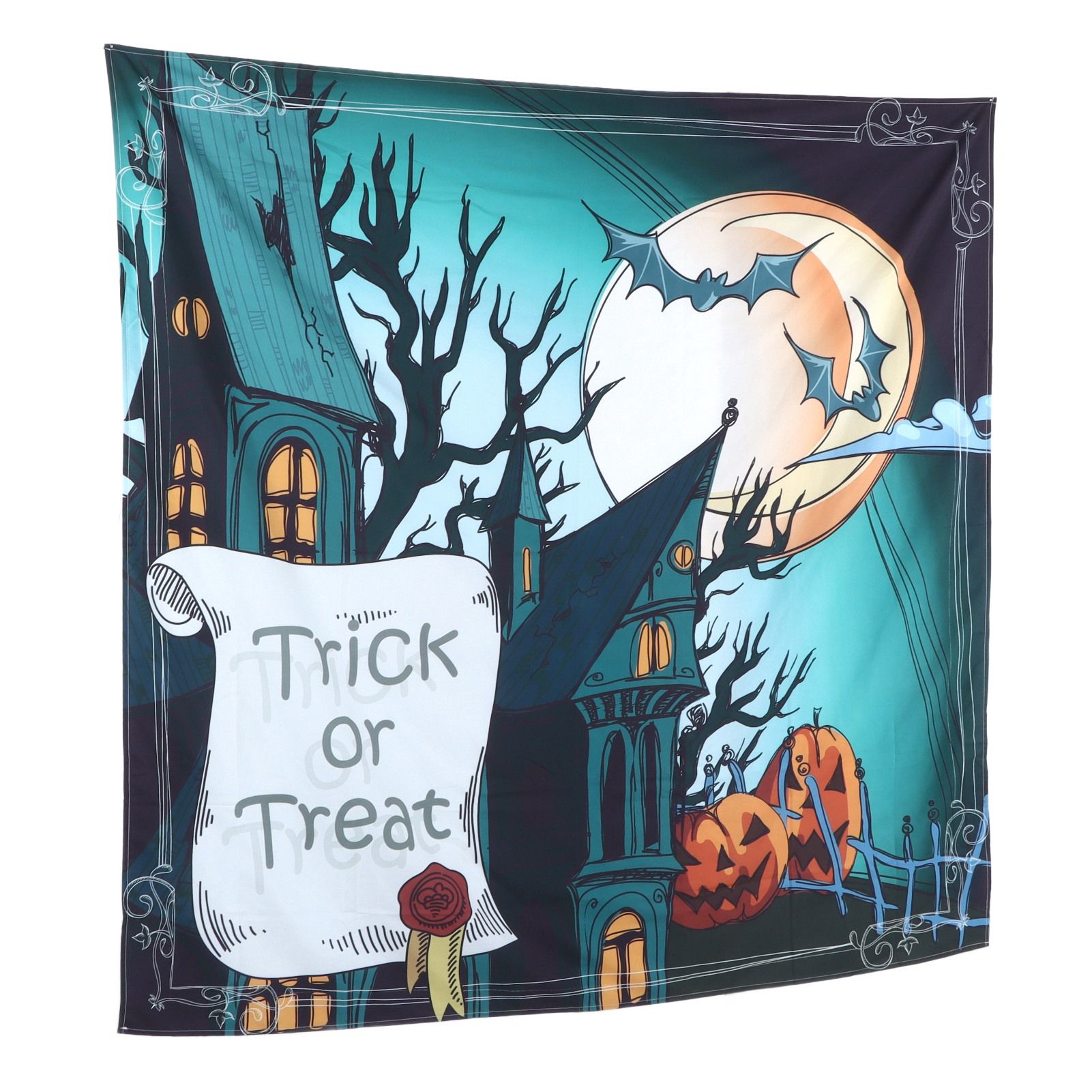Wall Hanging Tapestries Halloween Back Drops for Living Room Bedroom Wall Decoration150x150cm - Image 3