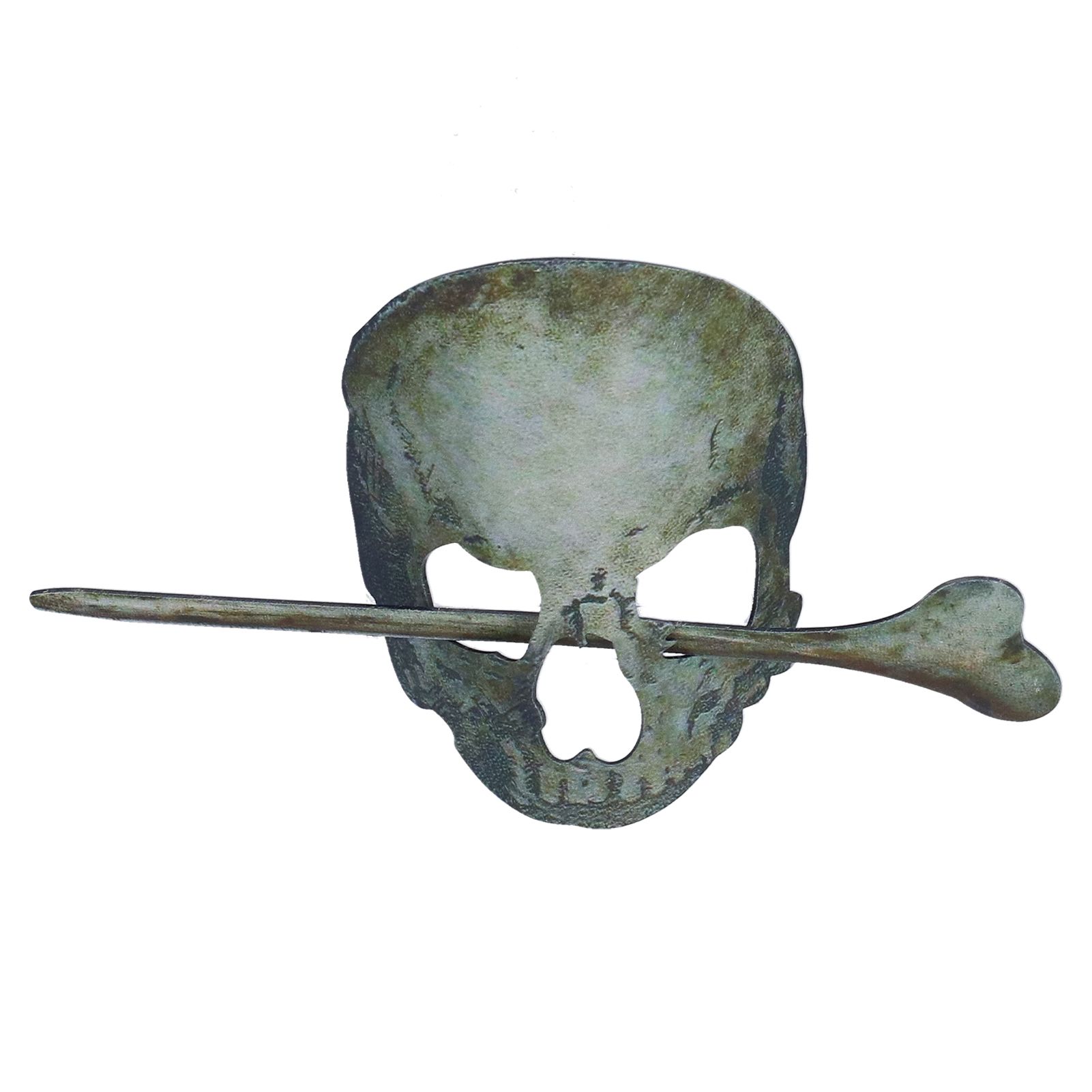 Halloween Hairpin Iron Small Exquisite Reusable Lifelike Halloween Hair Stick for Party Bar HomeSkull - Image 2