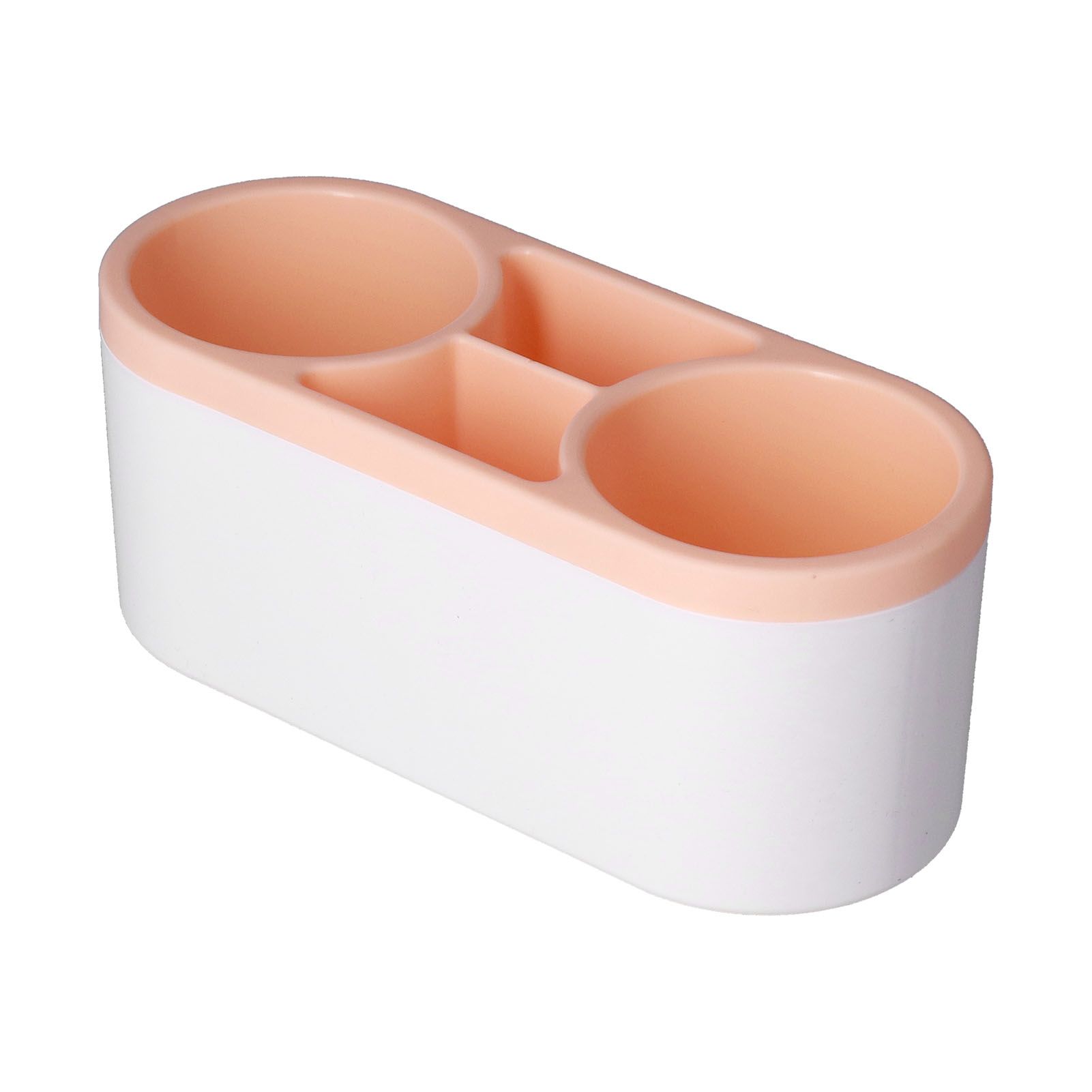 Hair Dryer Holder Wall Mounted Innovative Multifunctional Hair Tool Organizer with Stickers for Home Hotel BathroomOrange - Image 4