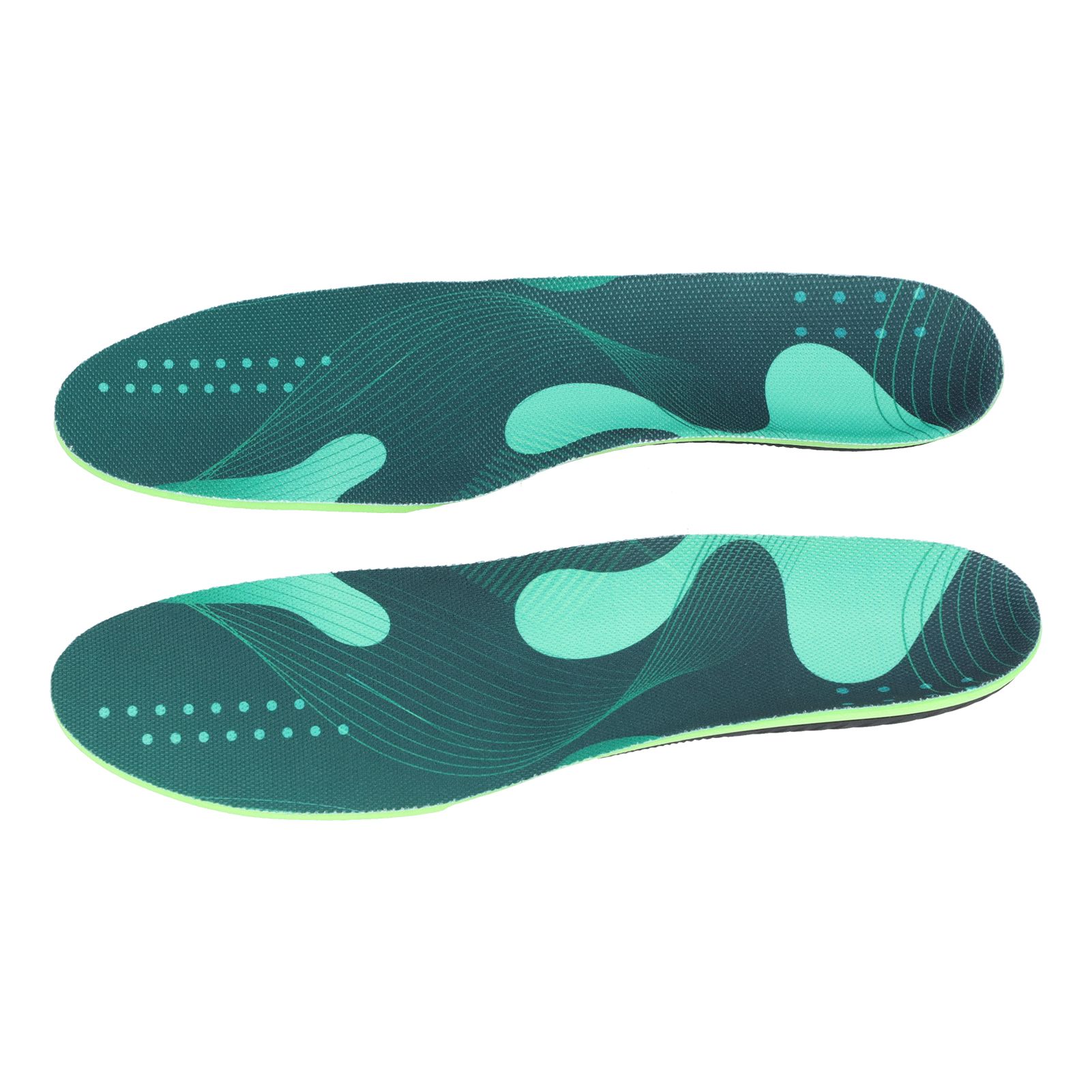 1 Pair Unisex Insole Breathable Elastic Shock Absorbing Foot Arch Support Orthopedic Shoe Pads L 44-47 - Image 4