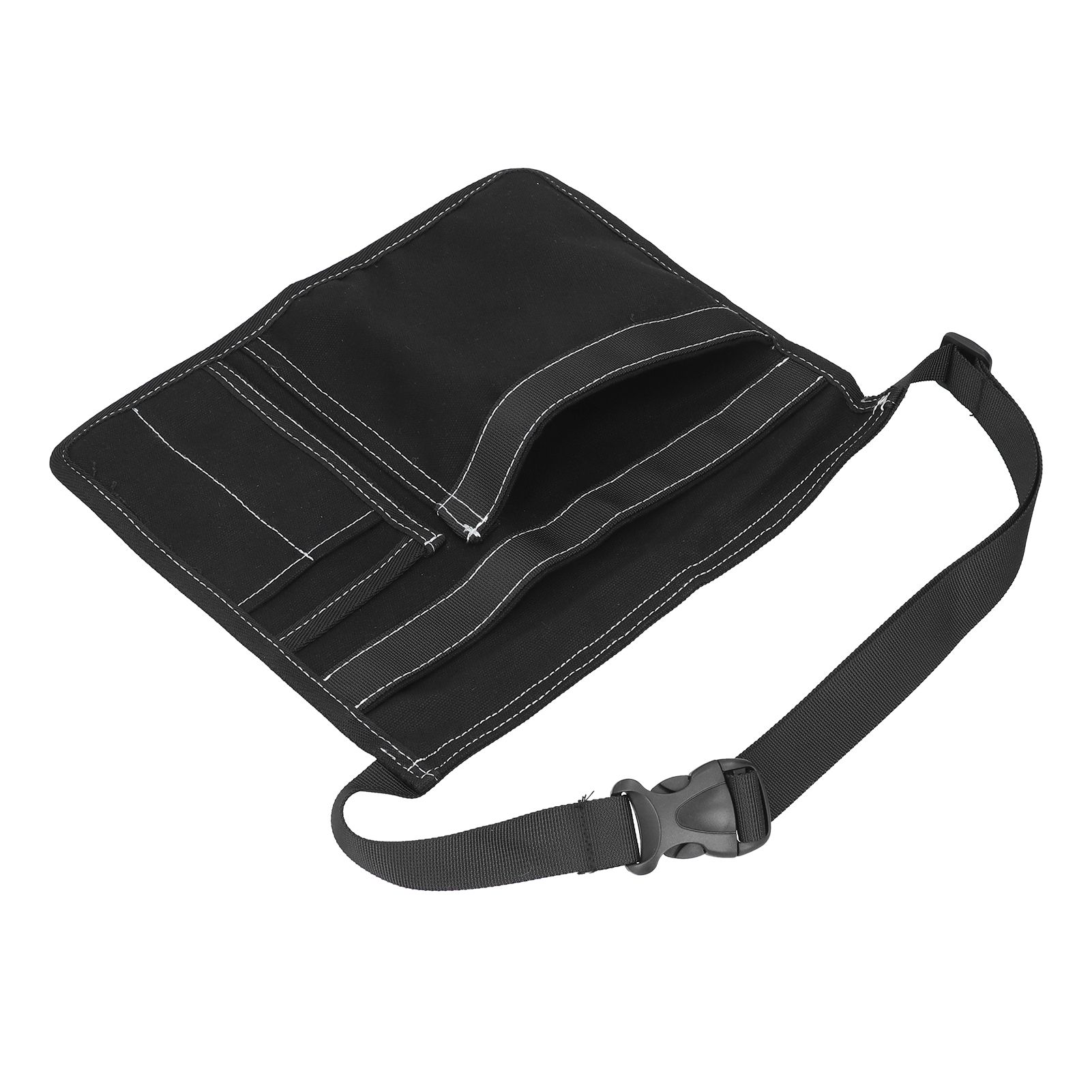 Unilateral Waist Hanging Tool Bag Wear Resistant Oxford Cloth Adjustable Tools Organizer for GardenBlack - Image 2