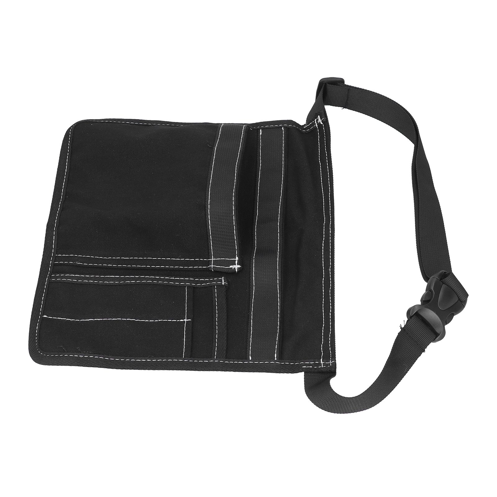 Unilateral Waist Hanging Tool Bag Wear Resistant Oxford Cloth Adjustable Tools Organizer for GardenBlack - Image 5