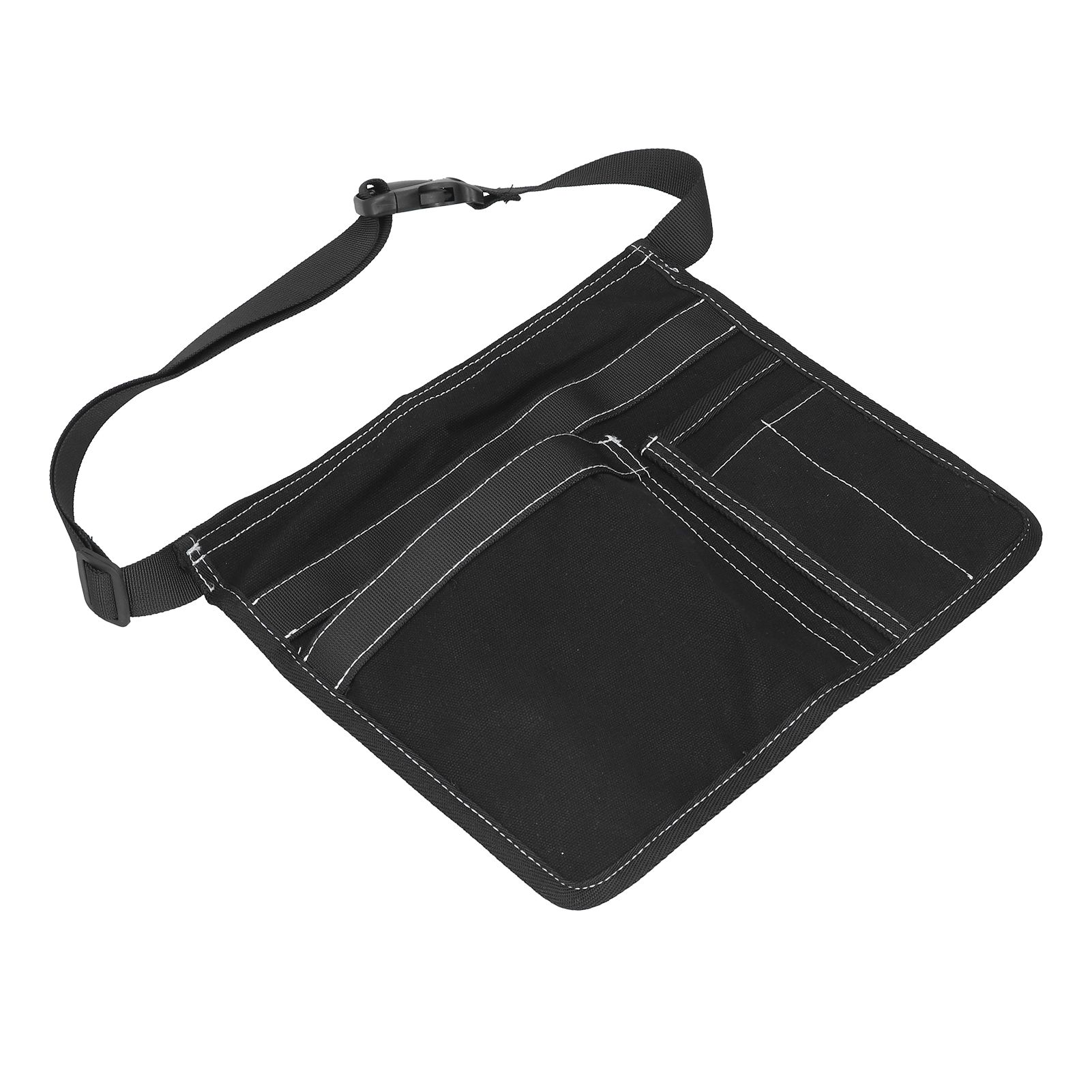 Unilateral Waist Hanging Tool Bag Wear Resistant Oxford Cloth Adjustable Tools Organizer for GardenBlack - Image 6