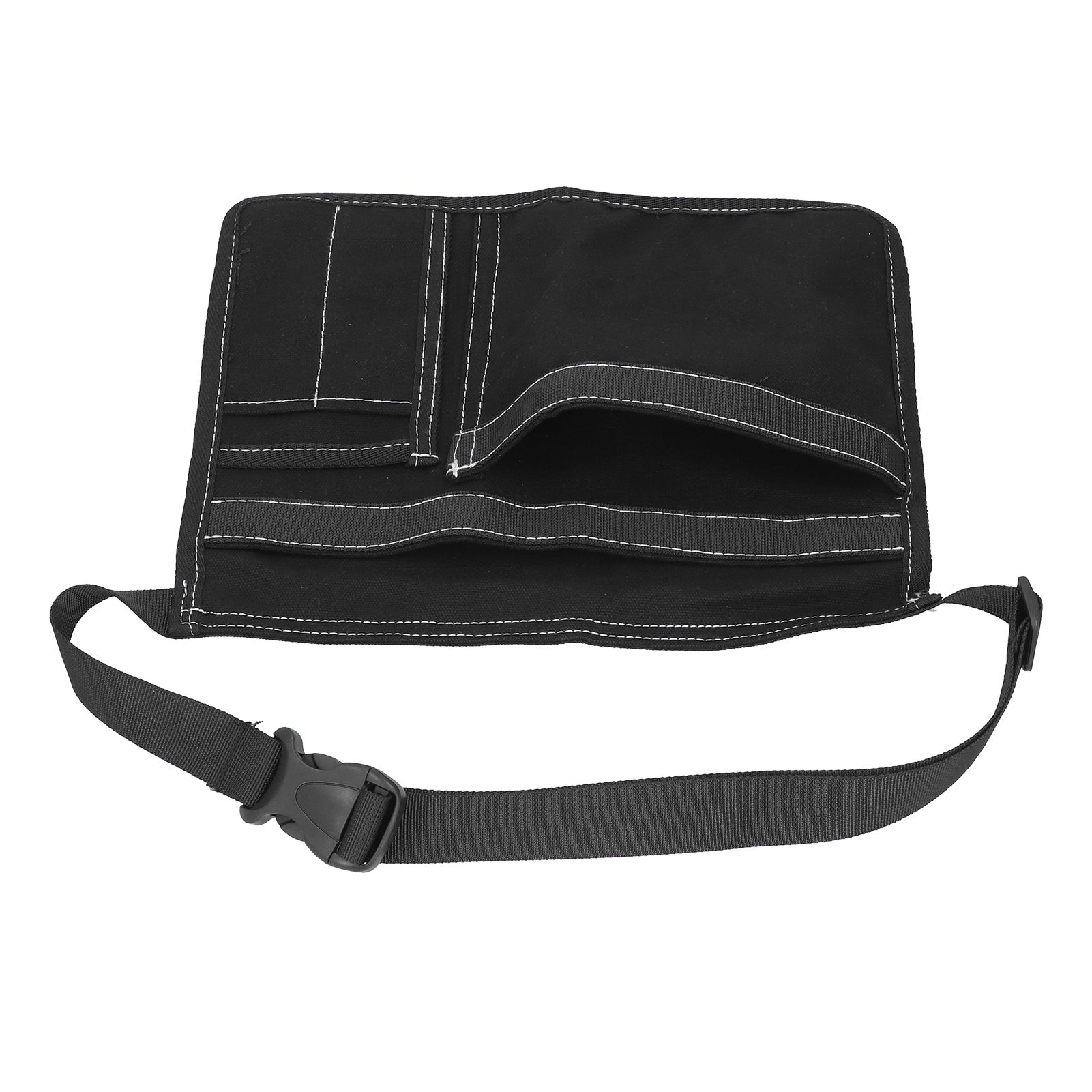 Unilateral Waist Hanging Tool Bag Wear Resistant Oxford Cloth Adjustable Tools Organizer for GardenBlack - Image 7