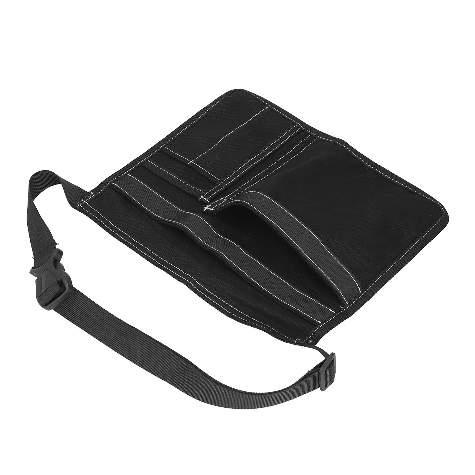 Unilateral Waist Hanging Tool Bag Wear Resistant Oxford Cloth Adjustable Tools Organizer for GardenBlack - Image 8