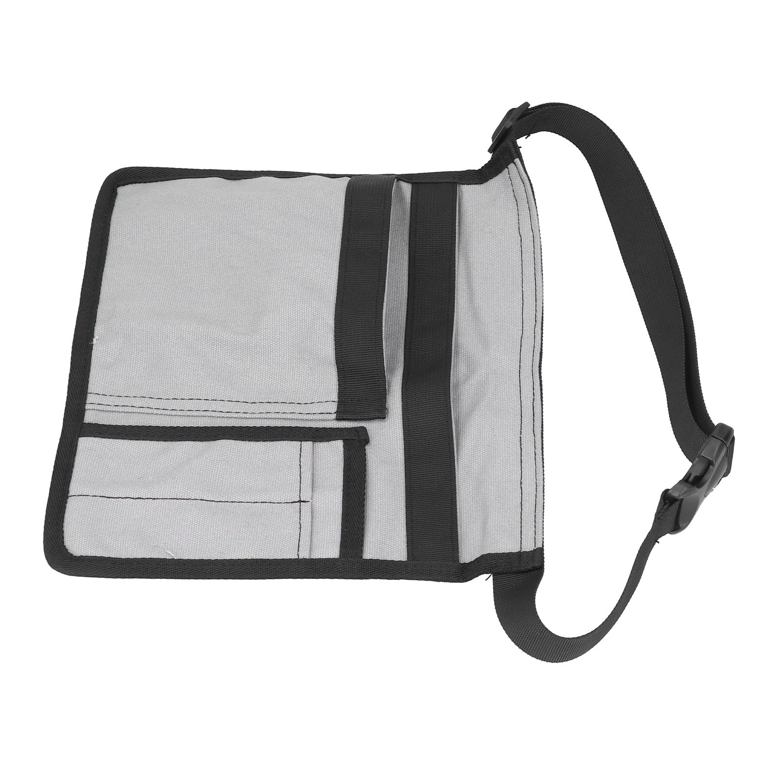 Unilateral Waist Hanging Tool Bag Wear Resistant Oxford Cloth Adjustable Tools Organizer for GardenGrey - Image 5