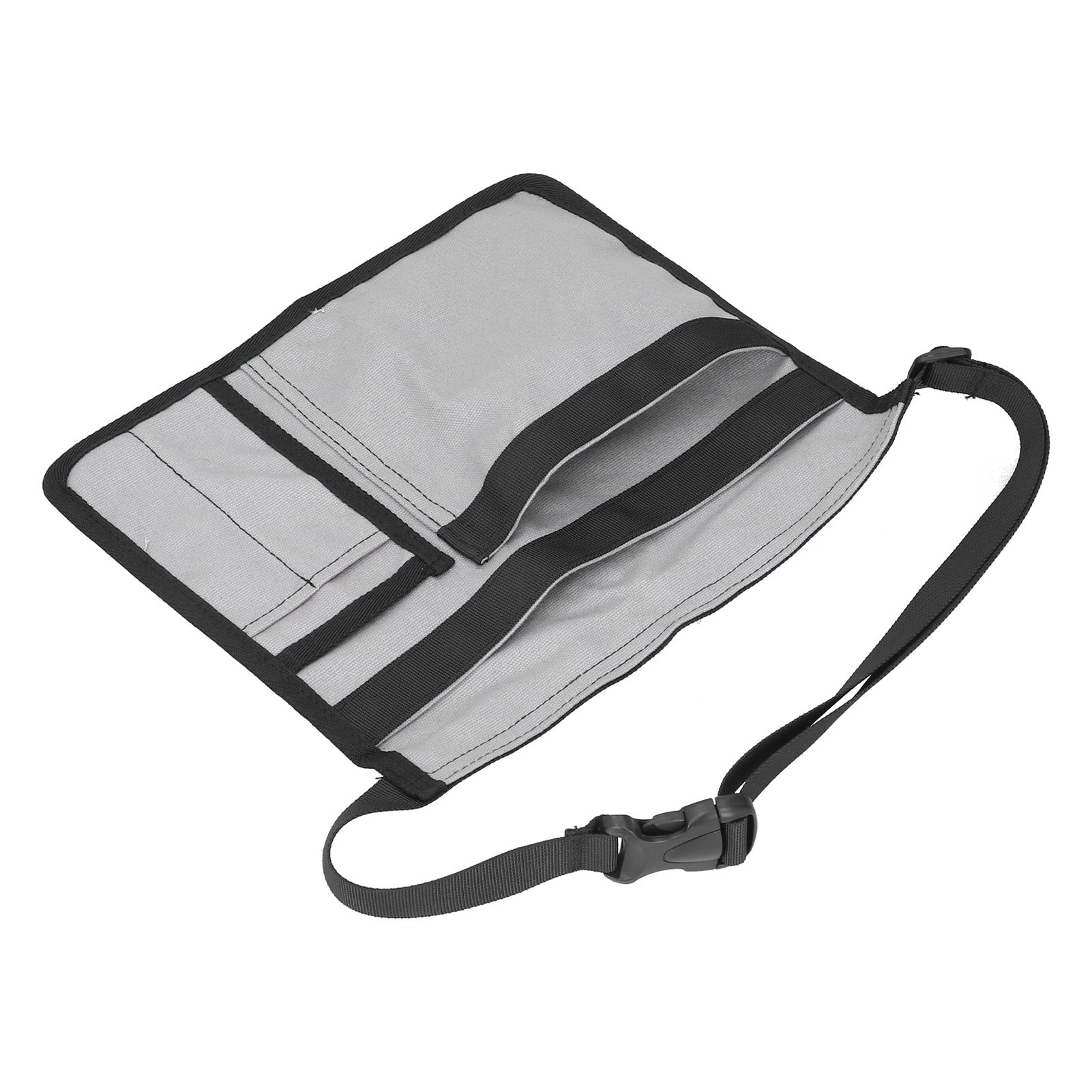 Unilateral Waist Hanging Tool Bag Wear Resistant Oxford Cloth Adjustable Tools Organizer for GardenGrey - Image 6