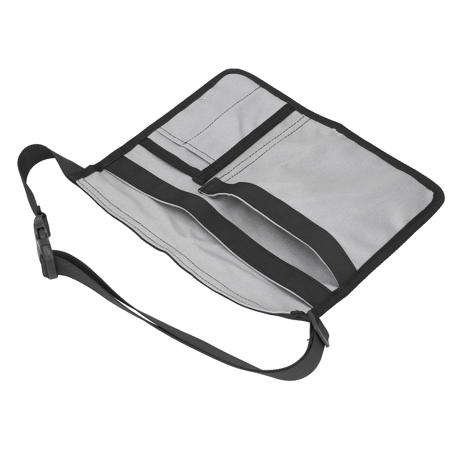 Unilateral Waist Hanging Tool Bag Wear Resistant Oxford Cloth Adjustable Tools Organizer for GardenGrey - Image 8