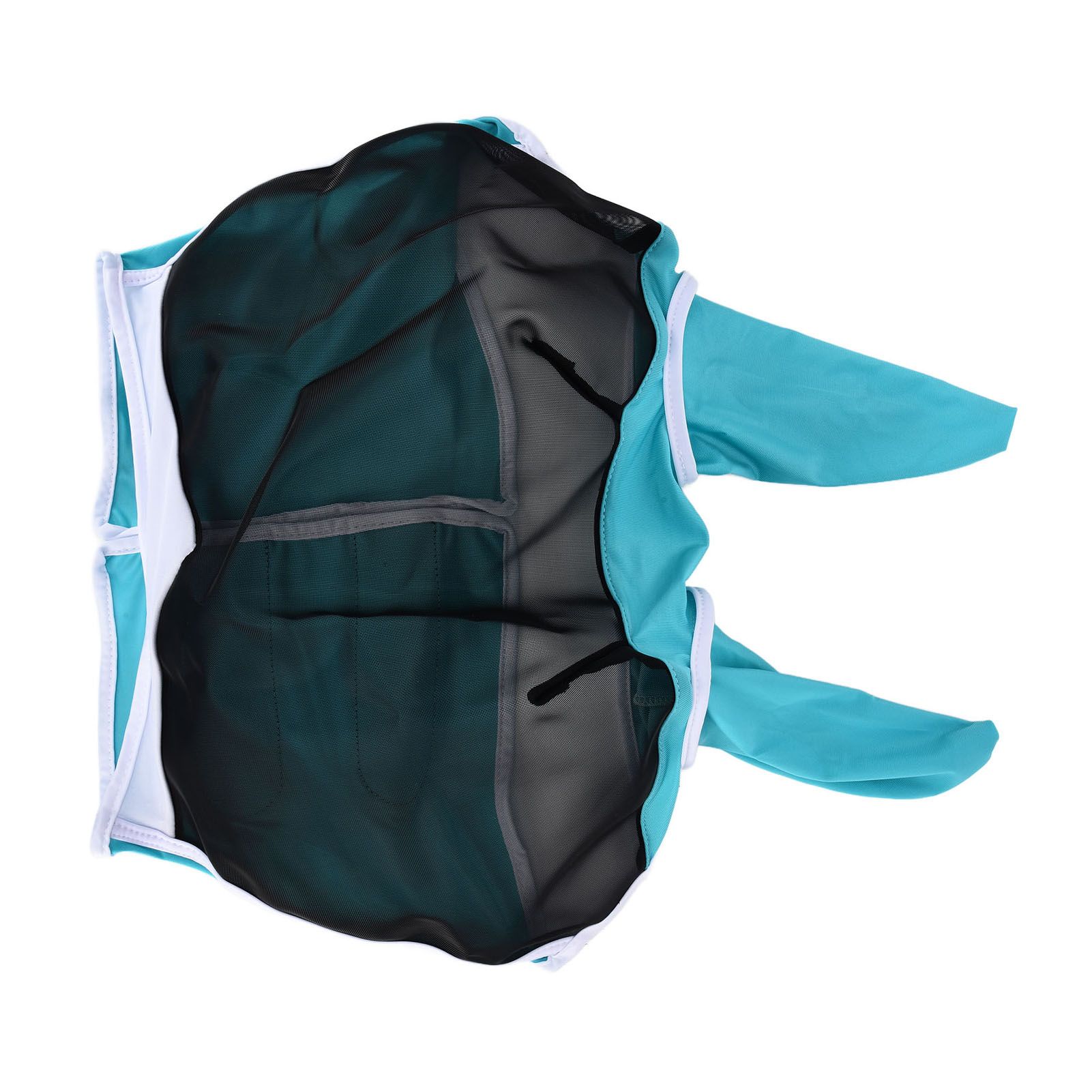 Breathable Horse Mask Universal Adjustable Elastic Mosquito Fly Repelling Veil Cover ProtectorGreen S 71x112x35cm / 28.0x44.1x13.8in - Image 3