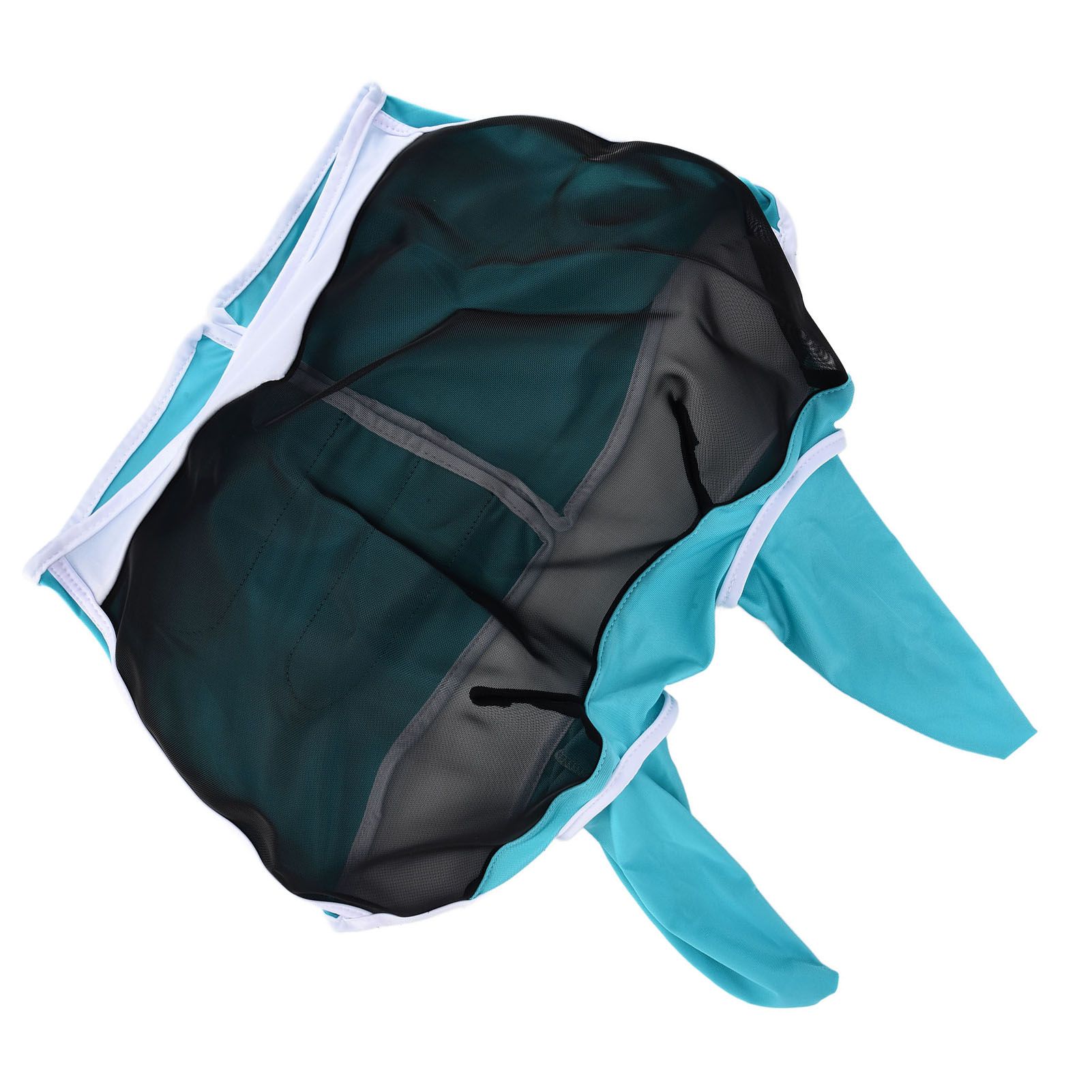Breathable Horse Mask Universal Adjustable Elastic Mosquito Fly Repelling Veil Cover ProtectorGreen S 71x112x35cm / 28.0x44.1x13.8in - Image 4