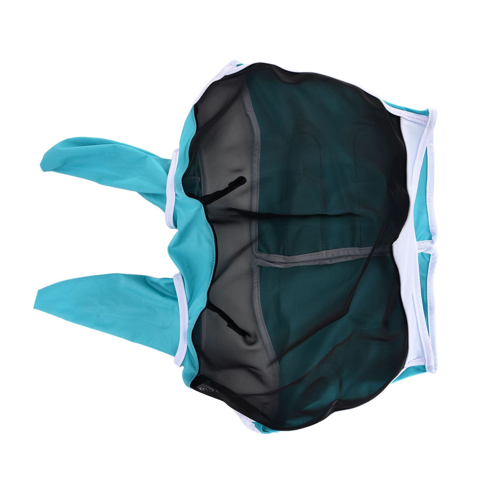 Breathable Horse Mask Universal Adjustable Elastic Mosquito Fly Repelling Veil Cover ProtectorGreen S 71x112x35cm / 28.0x44.1x13.8in - Image 6