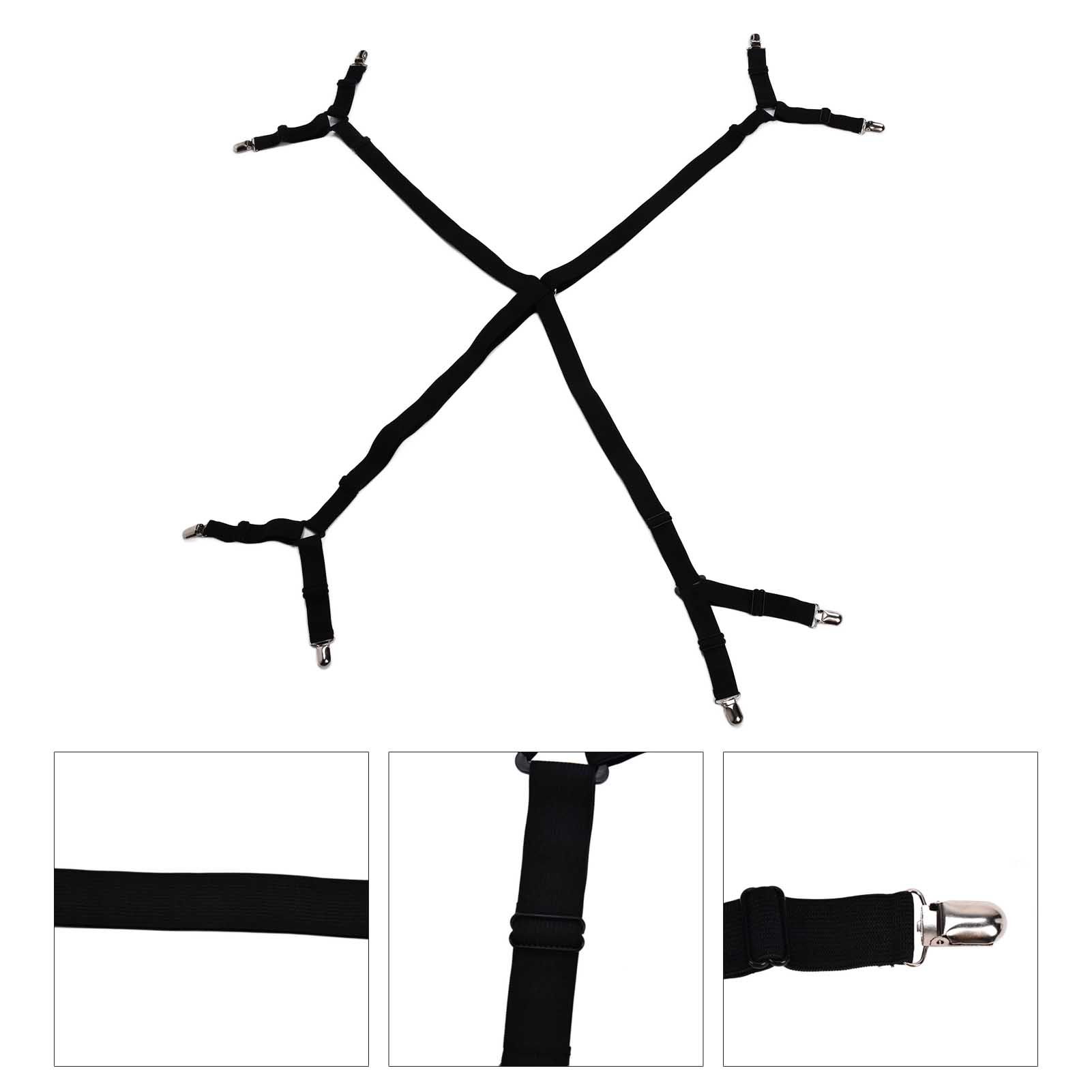 Bed Sheet Fastener Curtain Sofa Cushion Clip Adjustable Bedsheet Strap Elastic Bed Sheet Holder - Image 8