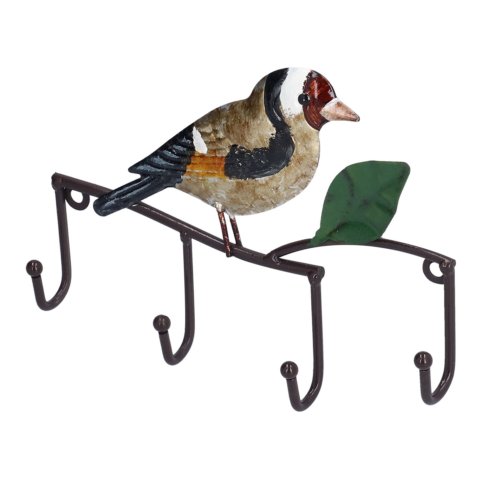Key Hook Iron Bird Wall Hook Key Hanger Door Coat Rack Clothes Holder for Bedroom Living Room - Image 2