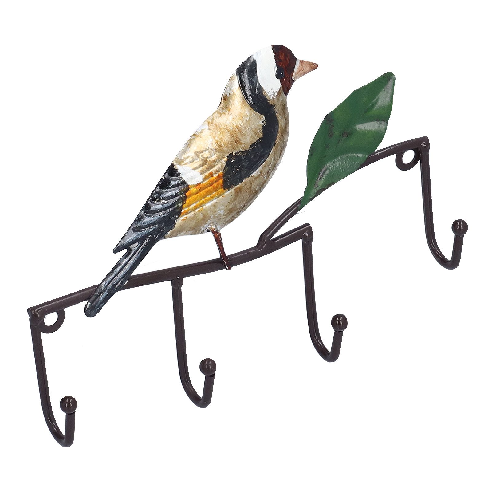 Key Hook Iron Bird Wall Hook Key Hanger Door Coat Rack Clothes Holder for Bedroom Living Room - Image 4