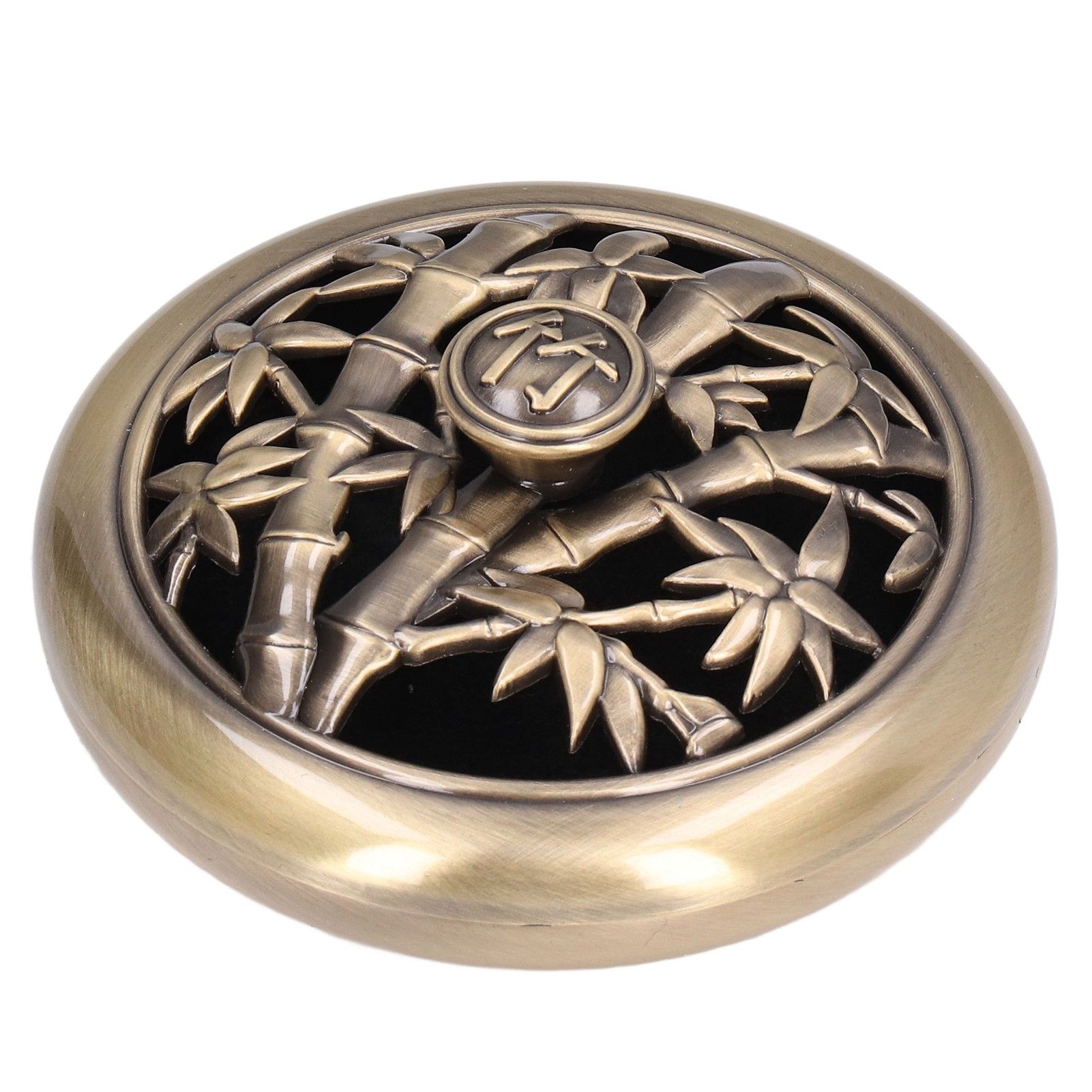 Coil Incense Burner Tray Vintage Incense Bowl Holder Metal Alloy for Living Room Bedroom Office366 - Image 1
