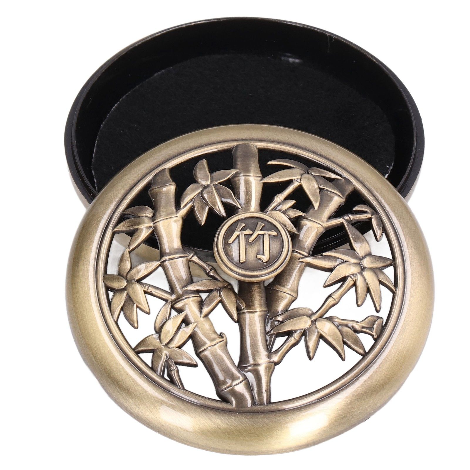 Coil Incense Burner Tray Vintage Incense Bowl Holder Metal Alloy for Living Room Bedroom Office366 - Image 4