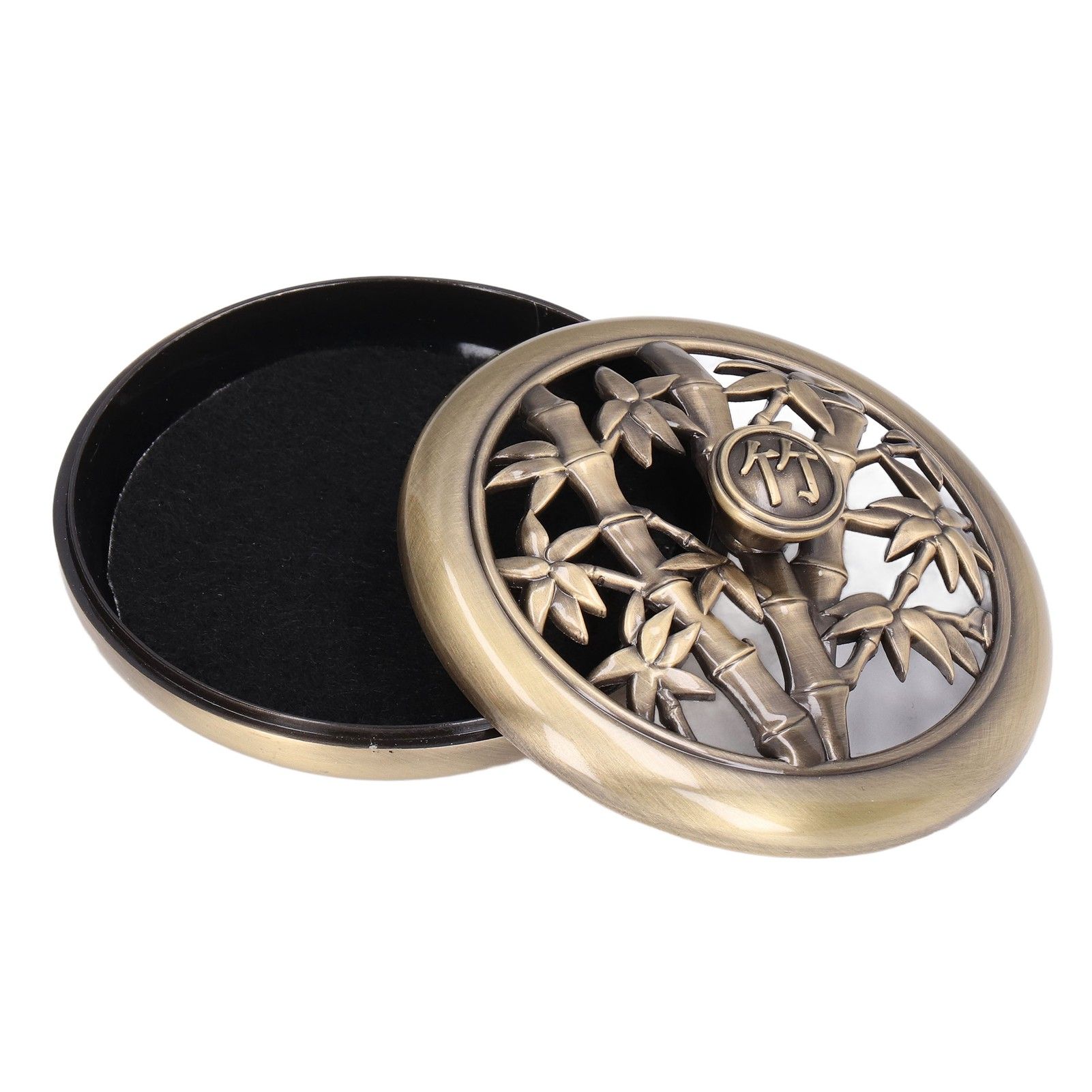 Coil Incense Burner Tray Vintage Incense Bowl Holder Metal Alloy for Living Room Bedroom Office366 - Image 6