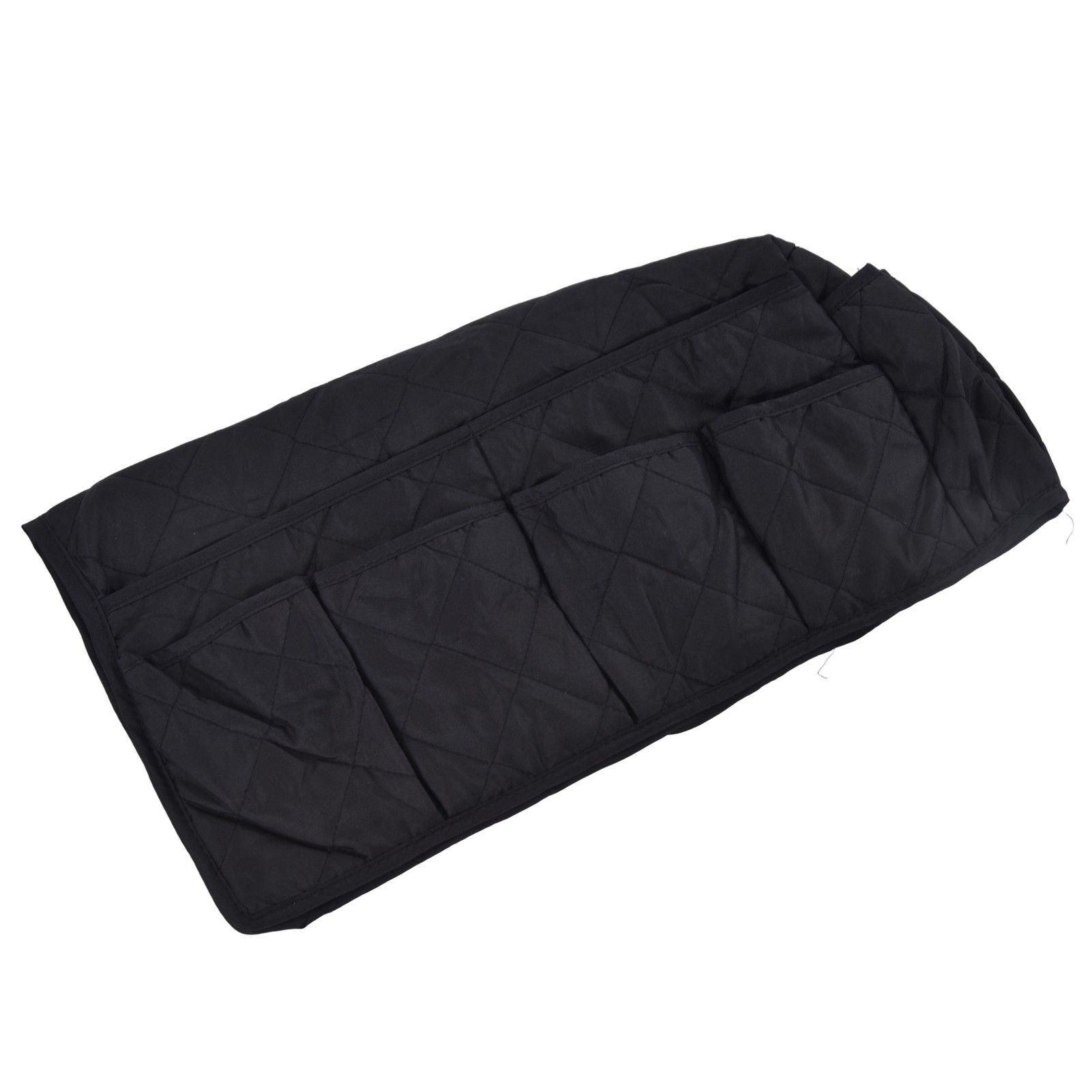 Couch Remote Holder Pocket Design Dustproof Waterproof Reasonable Layout Sofa Armrest OrganizersBlack - Image 3