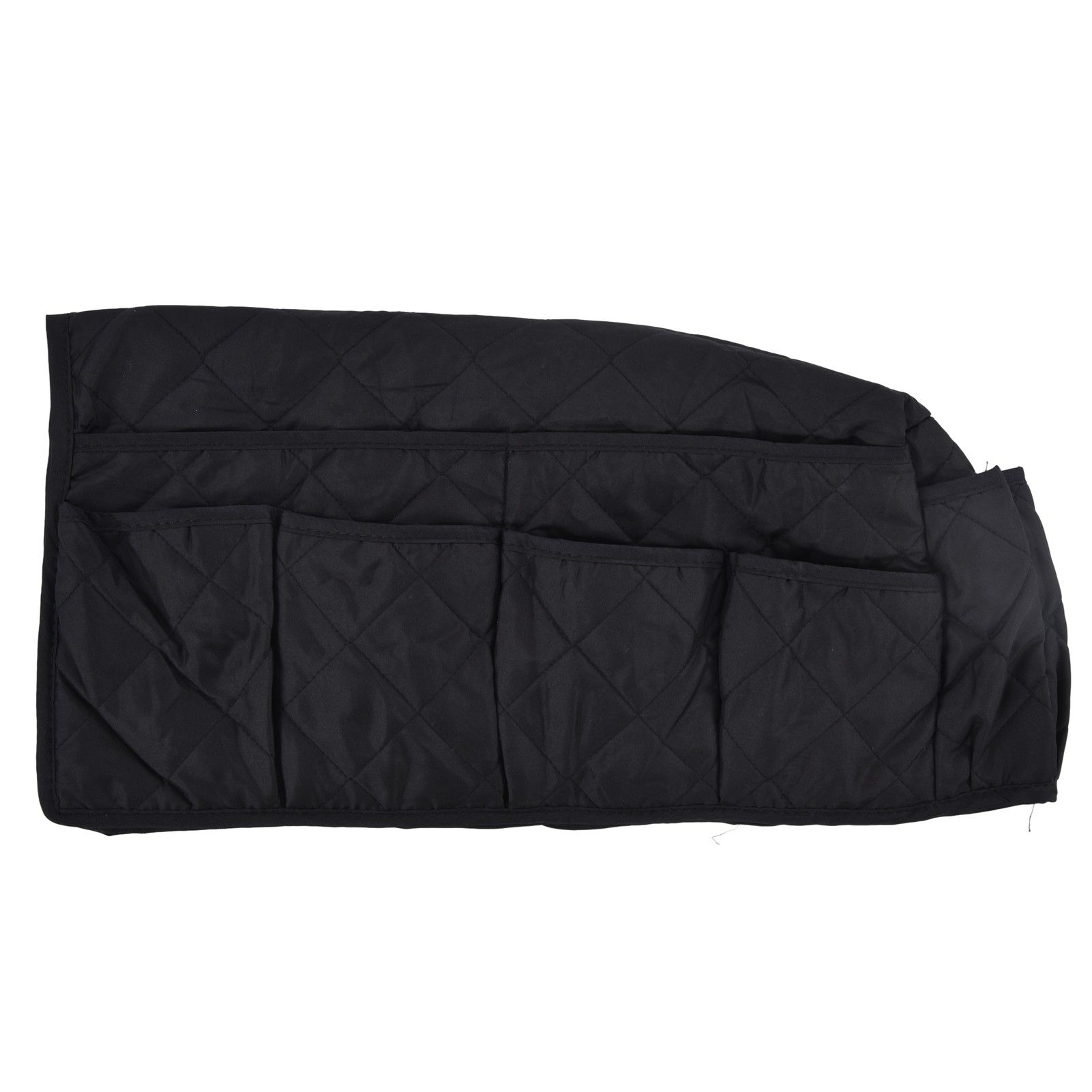 Couch Remote Holder Pocket Design Dustproof Waterproof Reasonable Layout Sofa Armrest OrganizersBlack - Image 6