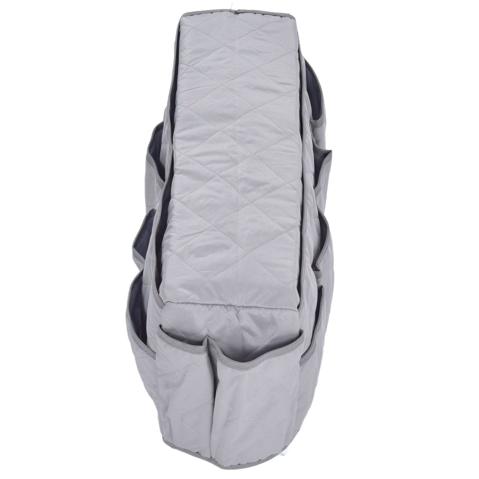 Couch Remote Holder Pocket Design Dustproof Waterproof Reasonable Layout Sofa Armrest OrganizersGrey - Image 4