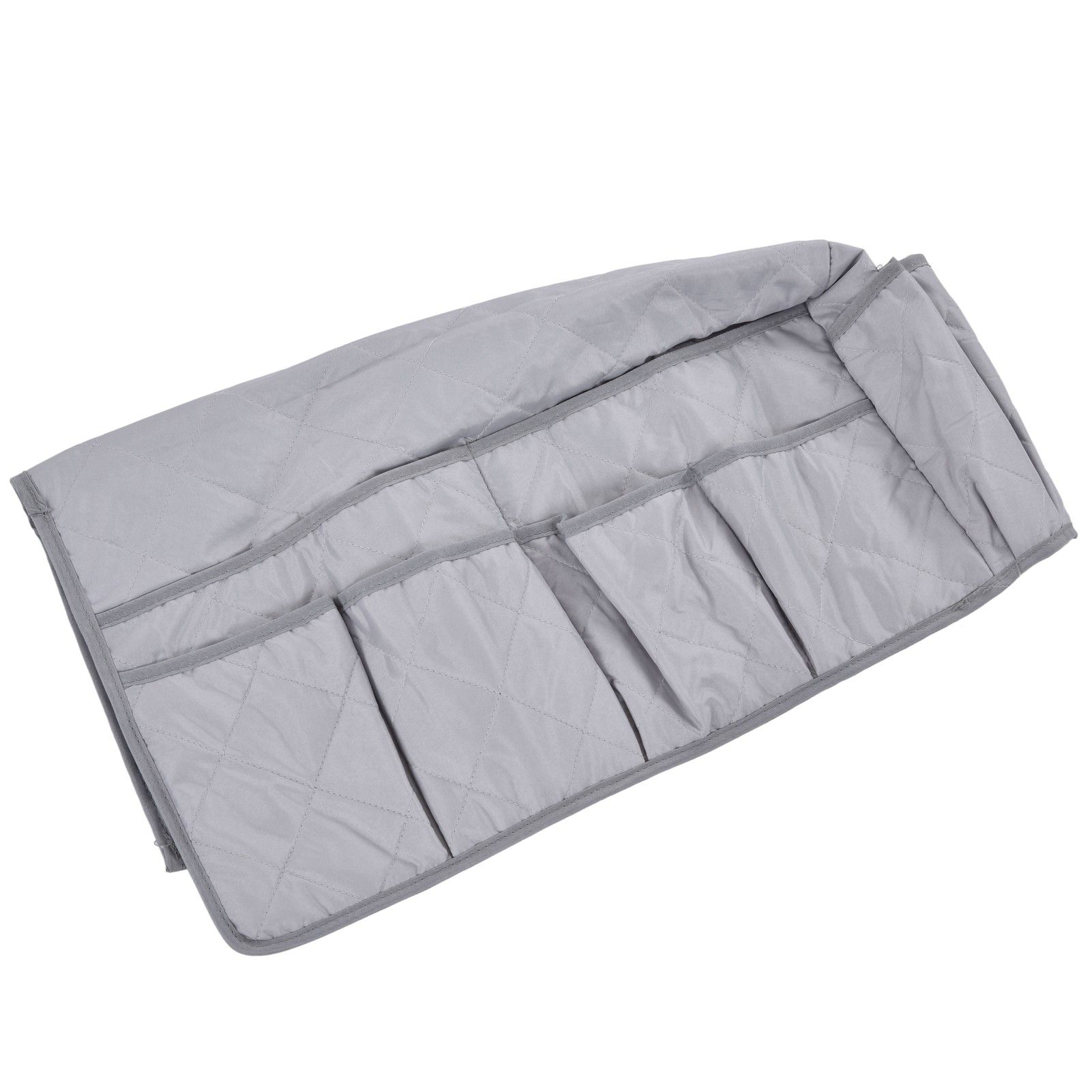 Couch Remote Holder Pocket Design Dustproof Waterproof Reasonable Layout Sofa Armrest OrganizersGrey - Image 6