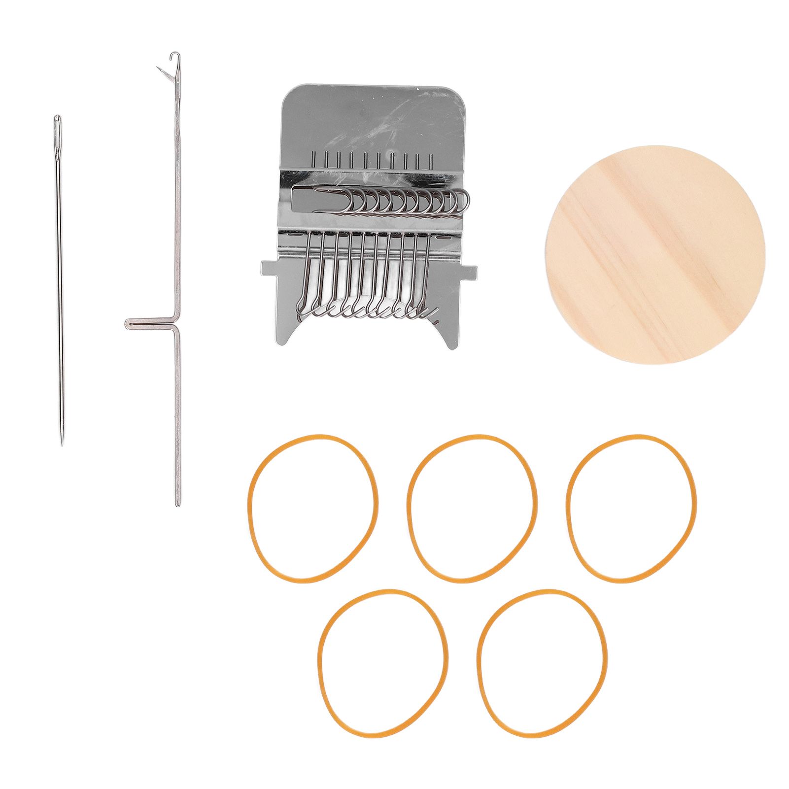 Portable Darning Machine Durable Mini Weaving Loom Repair Tool Kit for Household - Image 2