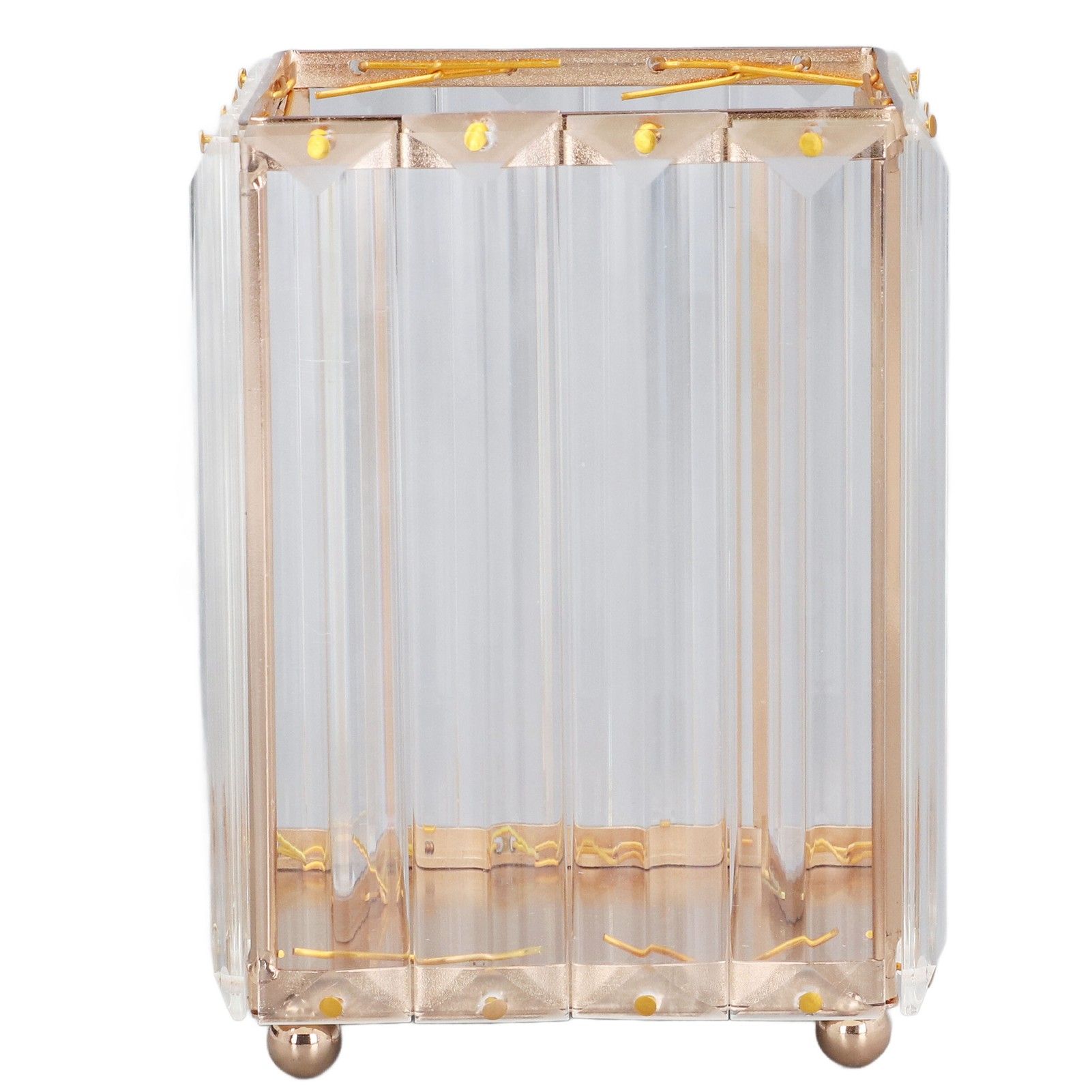 Makeup Brush Holder Large Capacity Elegant Style Durable Fadeless Corrosion Resistant Makeup Brush Organizer - Image 3