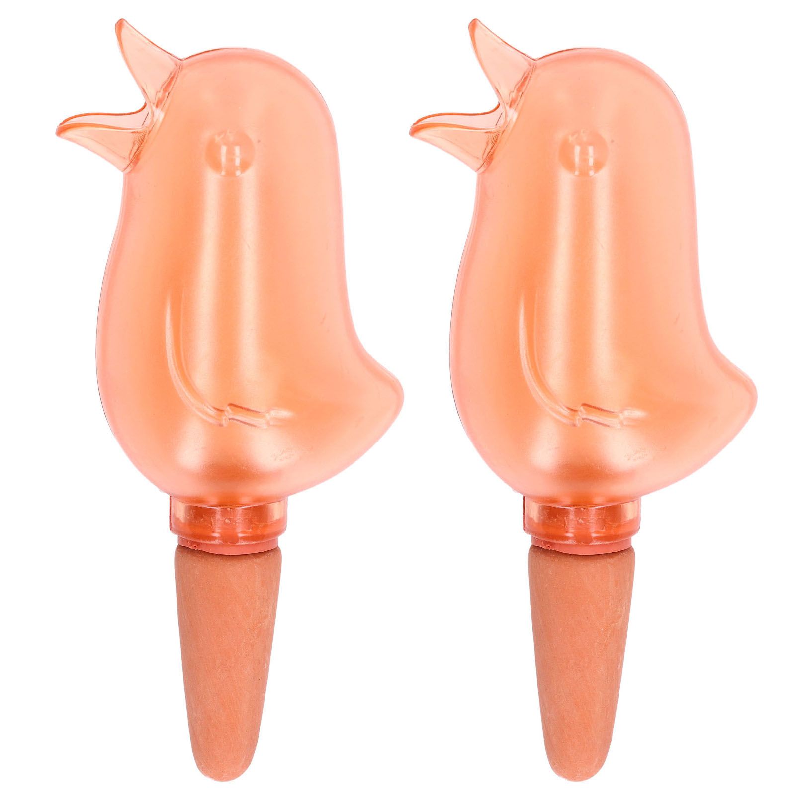 2Pcs Automatic Watering Device Bird Design Safe Environmentally Friendly Drip Irrigation Tool for Potted Plants - Image 1