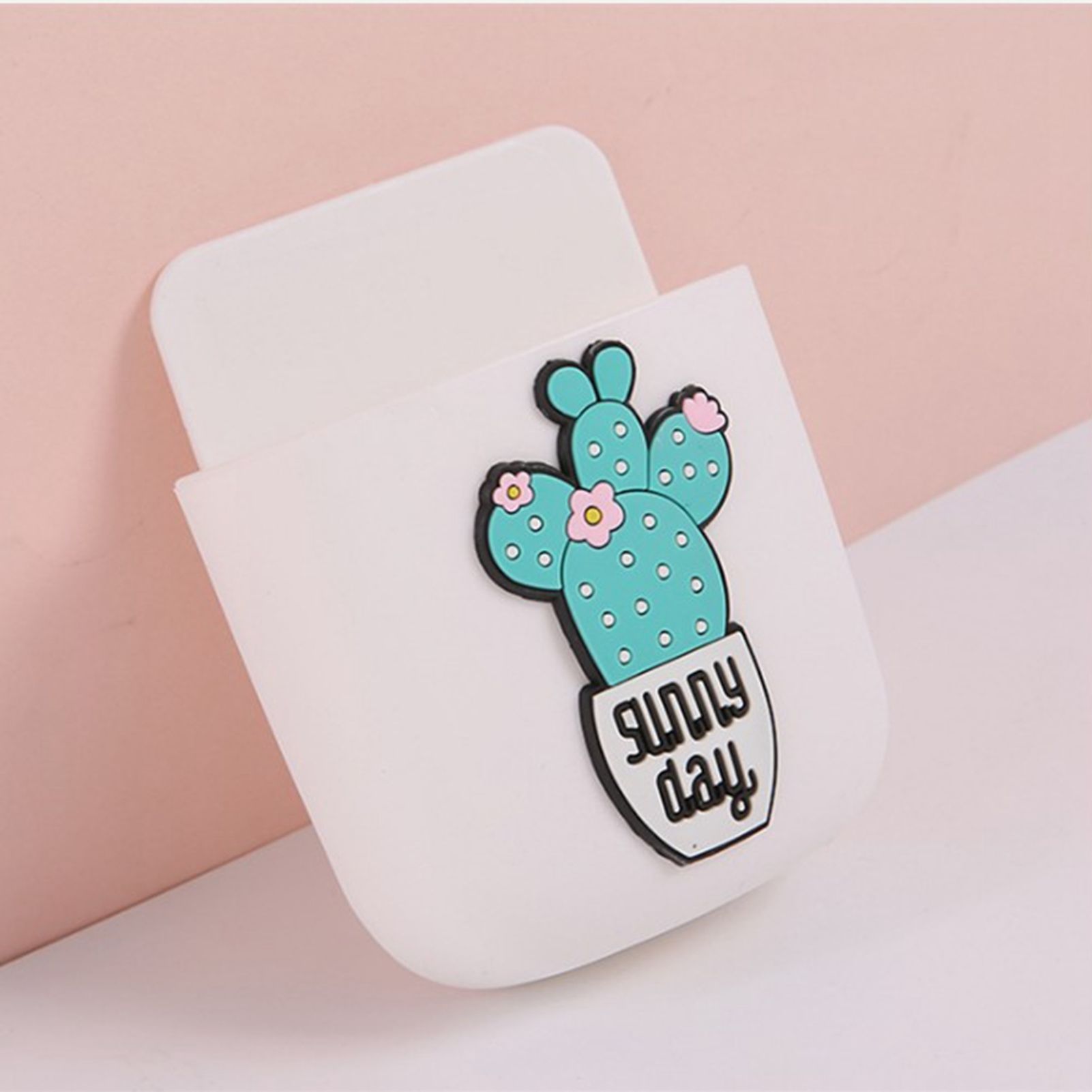 Remote Control Holders Wall Mount Adhesive Organizer Pen Storage Box Phone Holder for Office Home SchoolCactus - Image 2