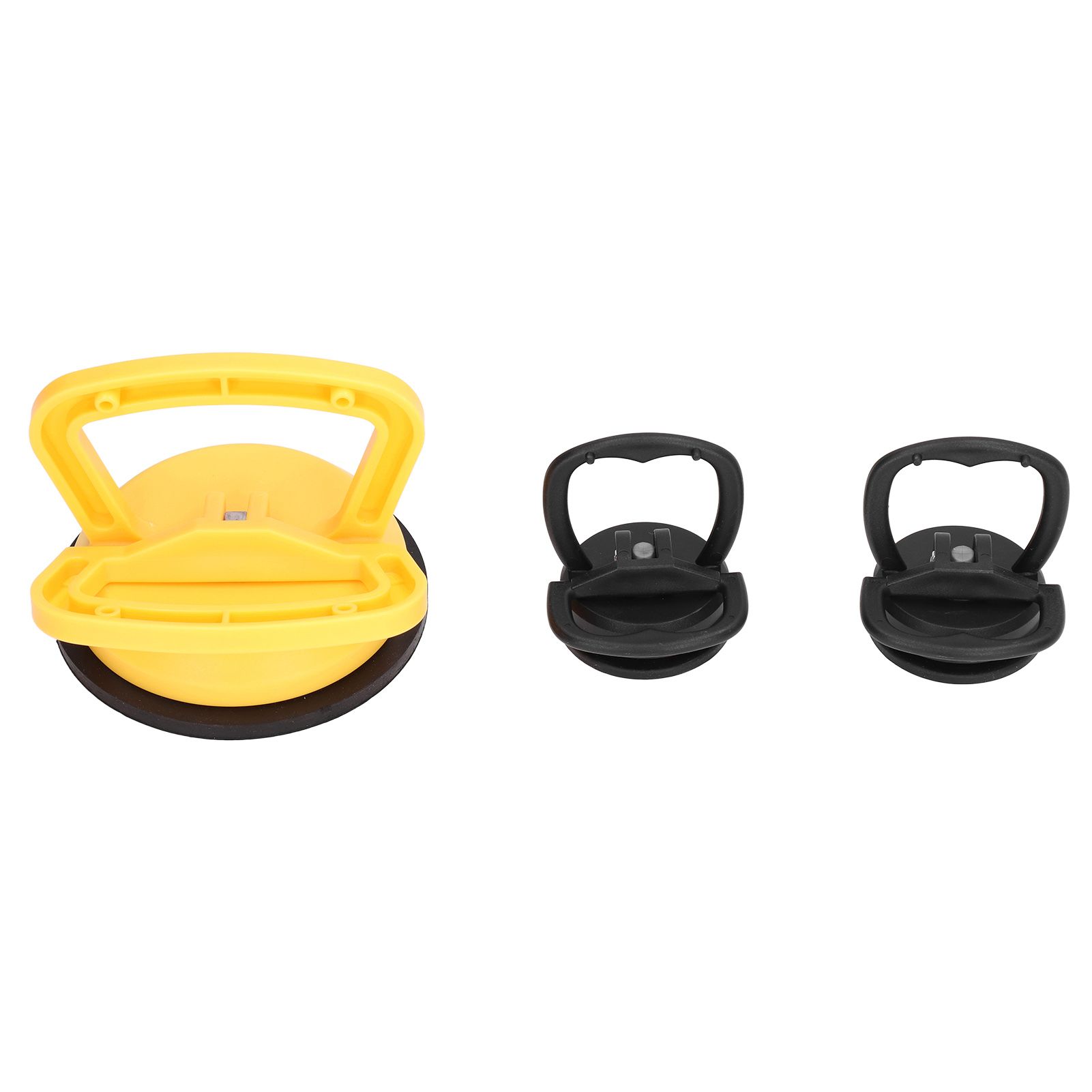 3pcs Glass Suction Cup Heavy Duty Ceramic Tile Moving Lifter with Handle for Cellphone Car Depression Repairing - Image 3