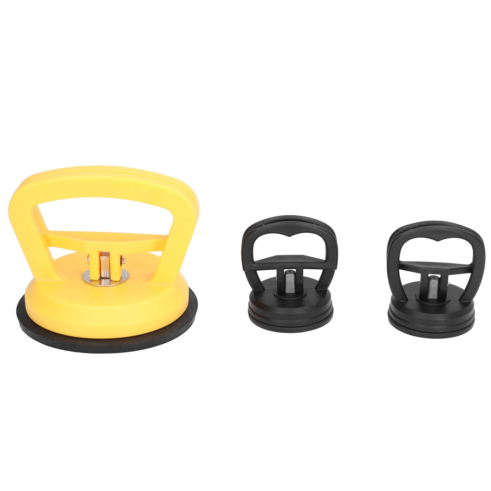 3pcs Glass Suction Cup Heavy Duty Ceramic Tile Moving Lifter with Handle for Cellphone Car Depression Repairing - Image 4