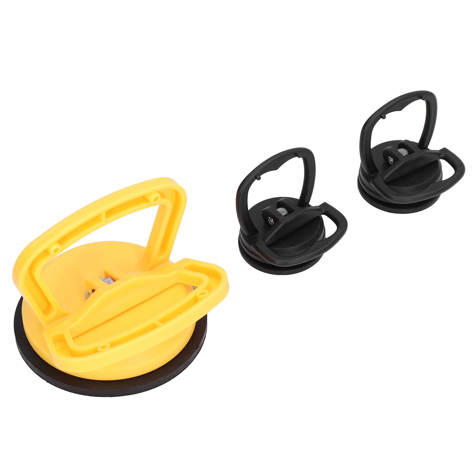 3pcs Glass Suction Cup Heavy Duty Ceramic Tile Moving Lifter with Handle for Cellphone Car Depression Repairing - Image 5