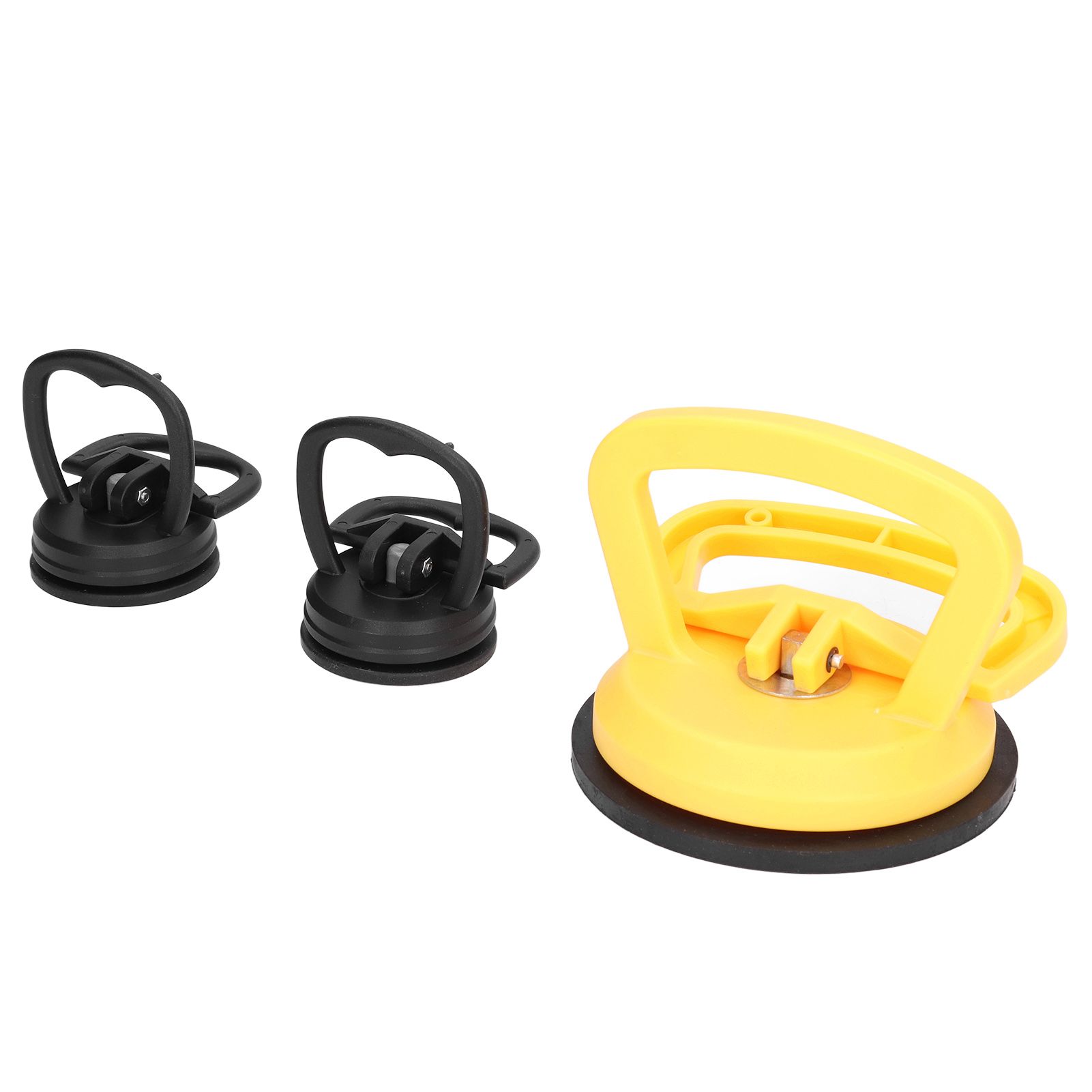 3pcs Glass Suction Cup Heavy Duty Ceramic Tile Moving Lifter with Handle for Cellphone Car Depression Repairing - Image 6